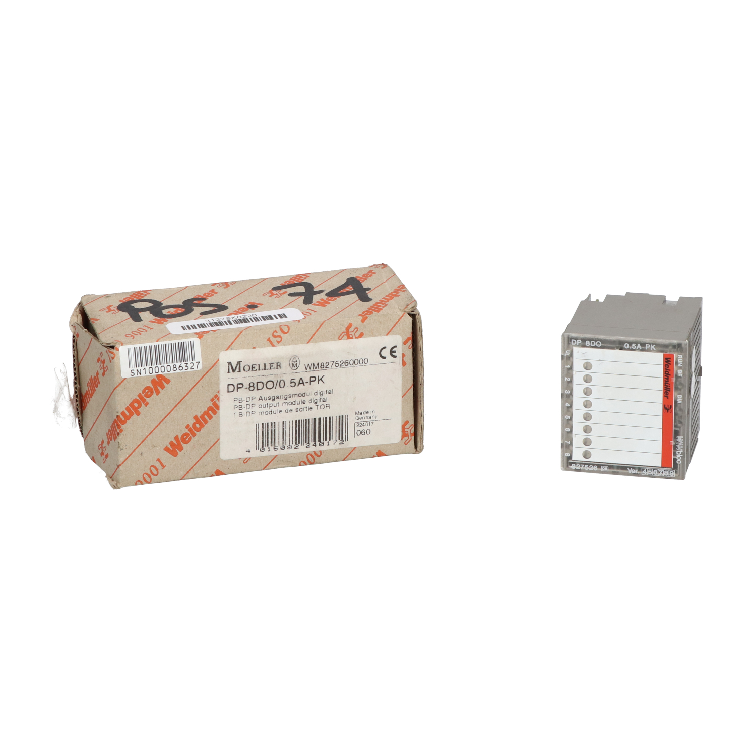 Weidmuller 8275260000 Digital Output Module NEW NFP