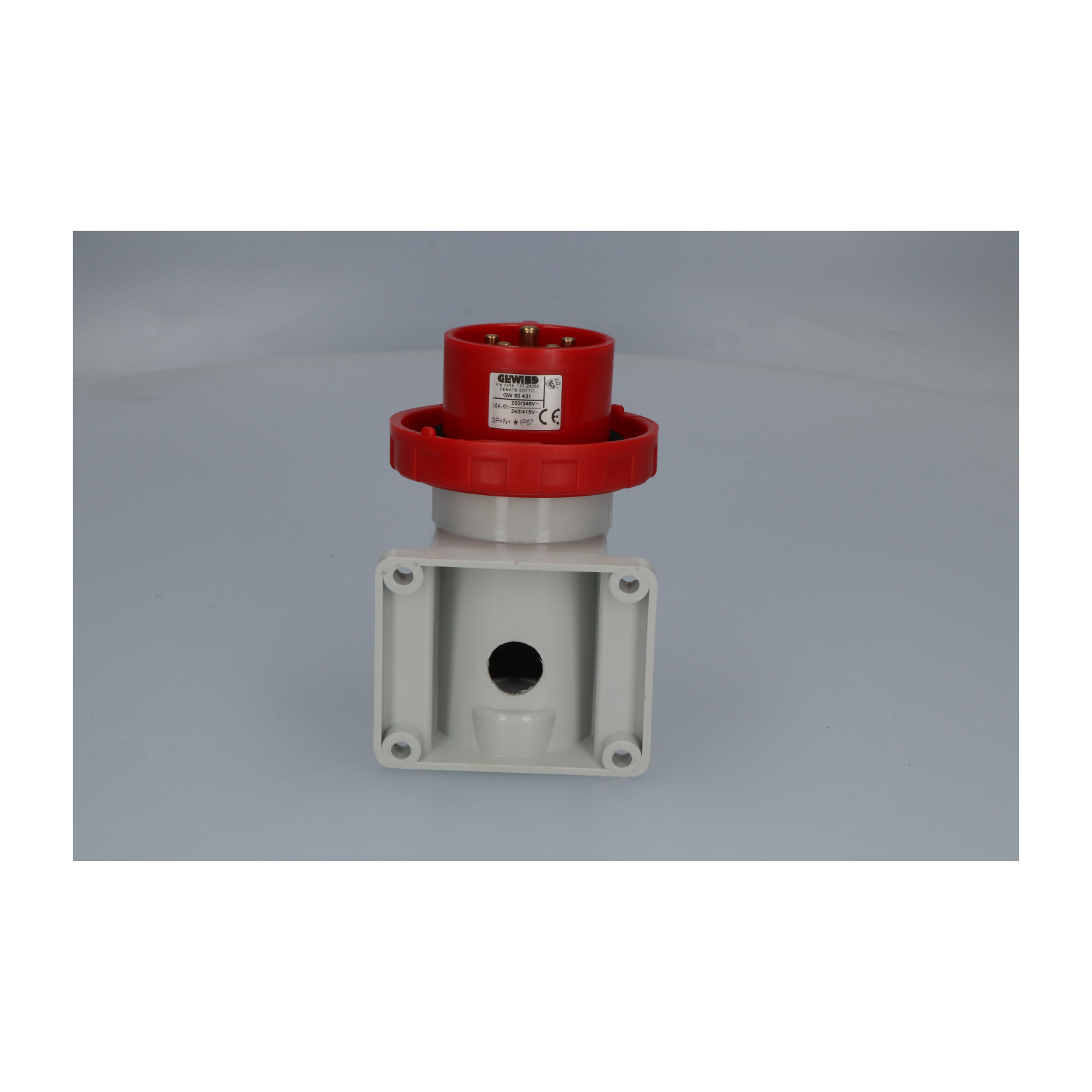 Gewiss GW60431 Angled Surface Mounting Inlet New NMP