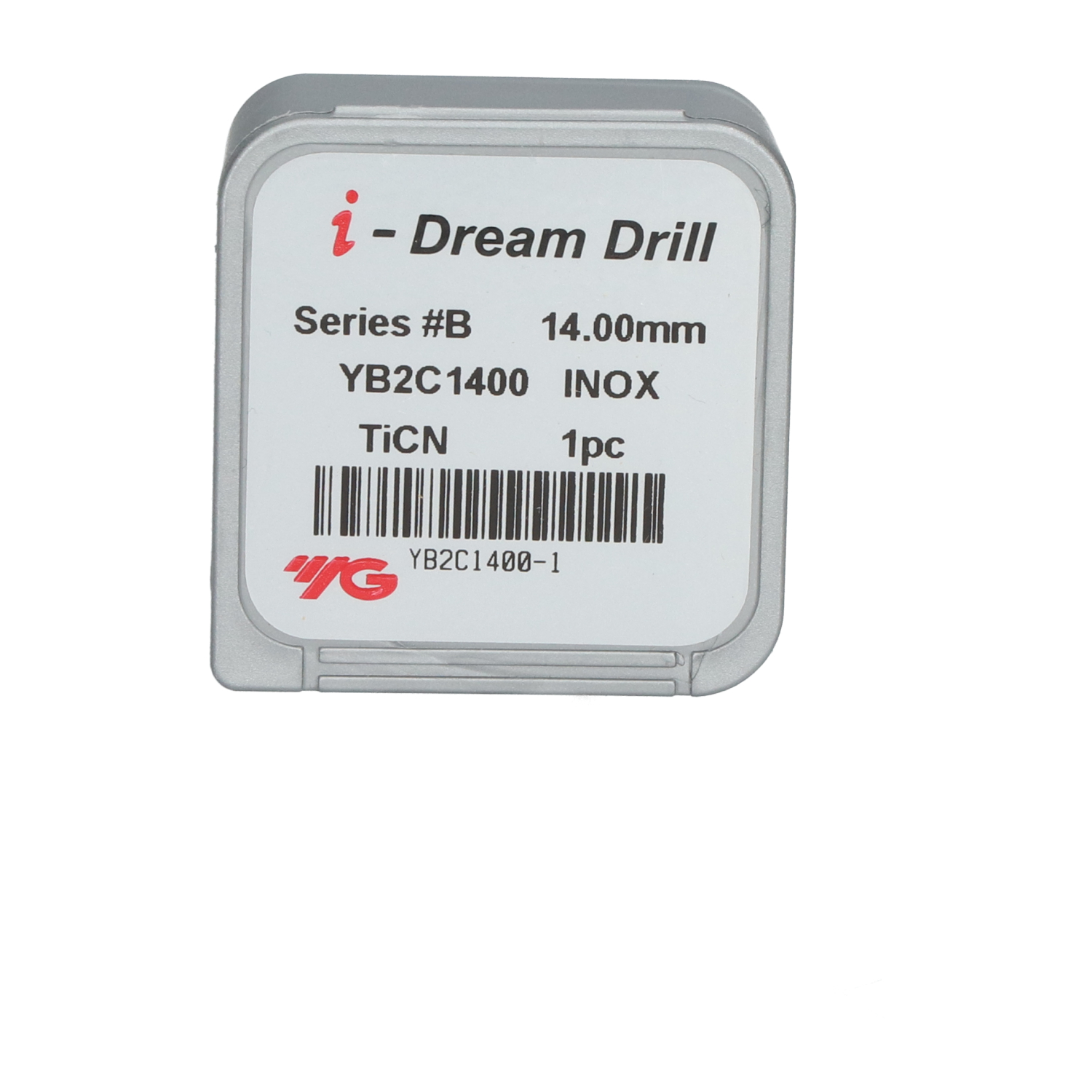 Yg1 YB2C1400 i-Dream Drill Insert 14 mm, h7 TICN New NFP