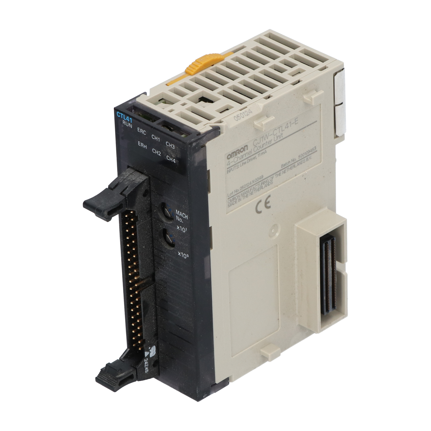 Omron CJ1W-CTL41-E I/O Interface Unit Used UMP