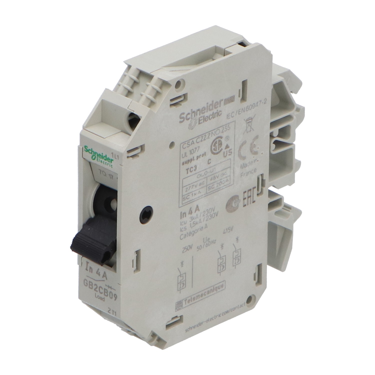 Schneider Electric GB2-CB09 Used UMP