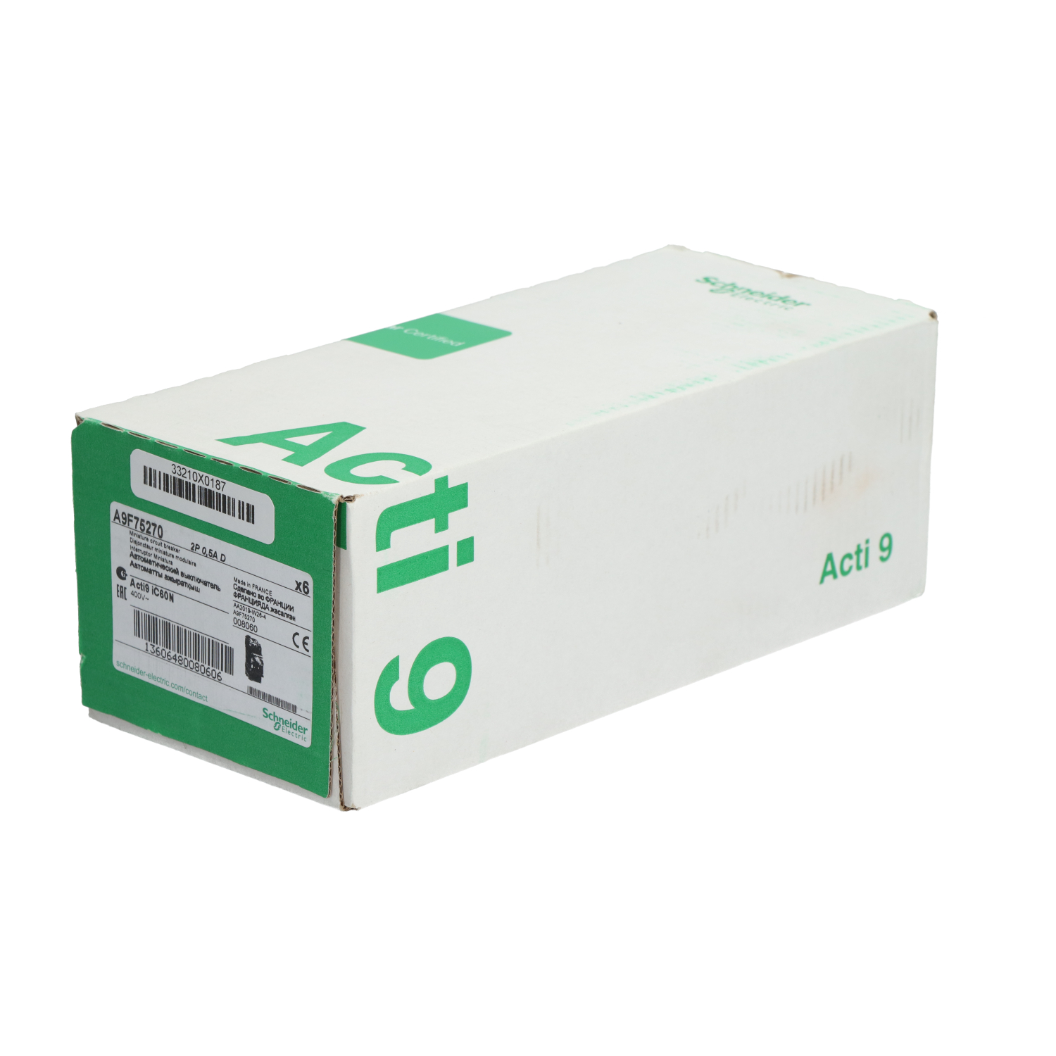 Schneider Electric A9F75270 Miniature Circuit Breaker - 2P New NFP Sealed (6pcs)