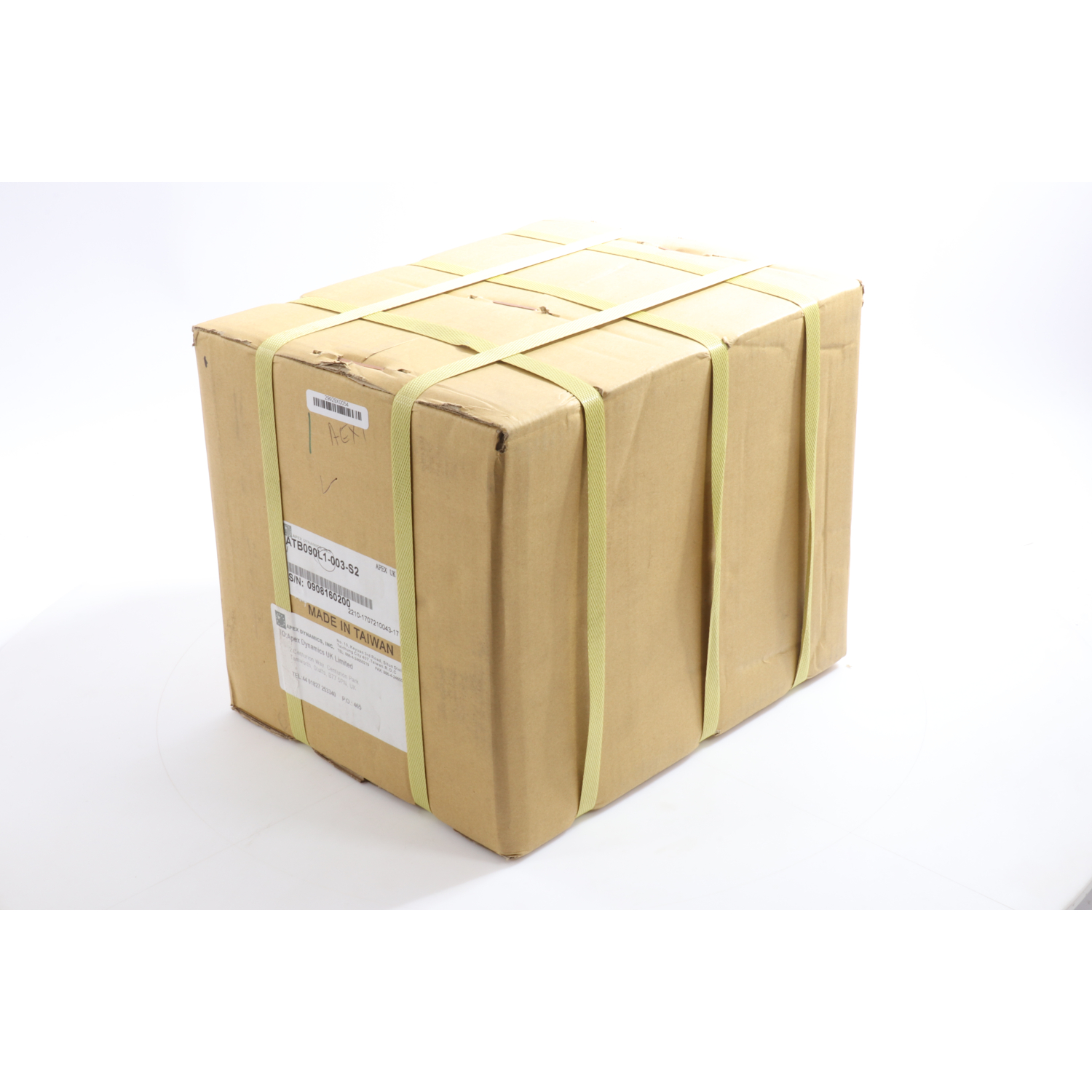 Apex Dynamics Inc ATB090L1-003-S2 Spiral Bevel Gearbox I=3 NEW NFP Sealed