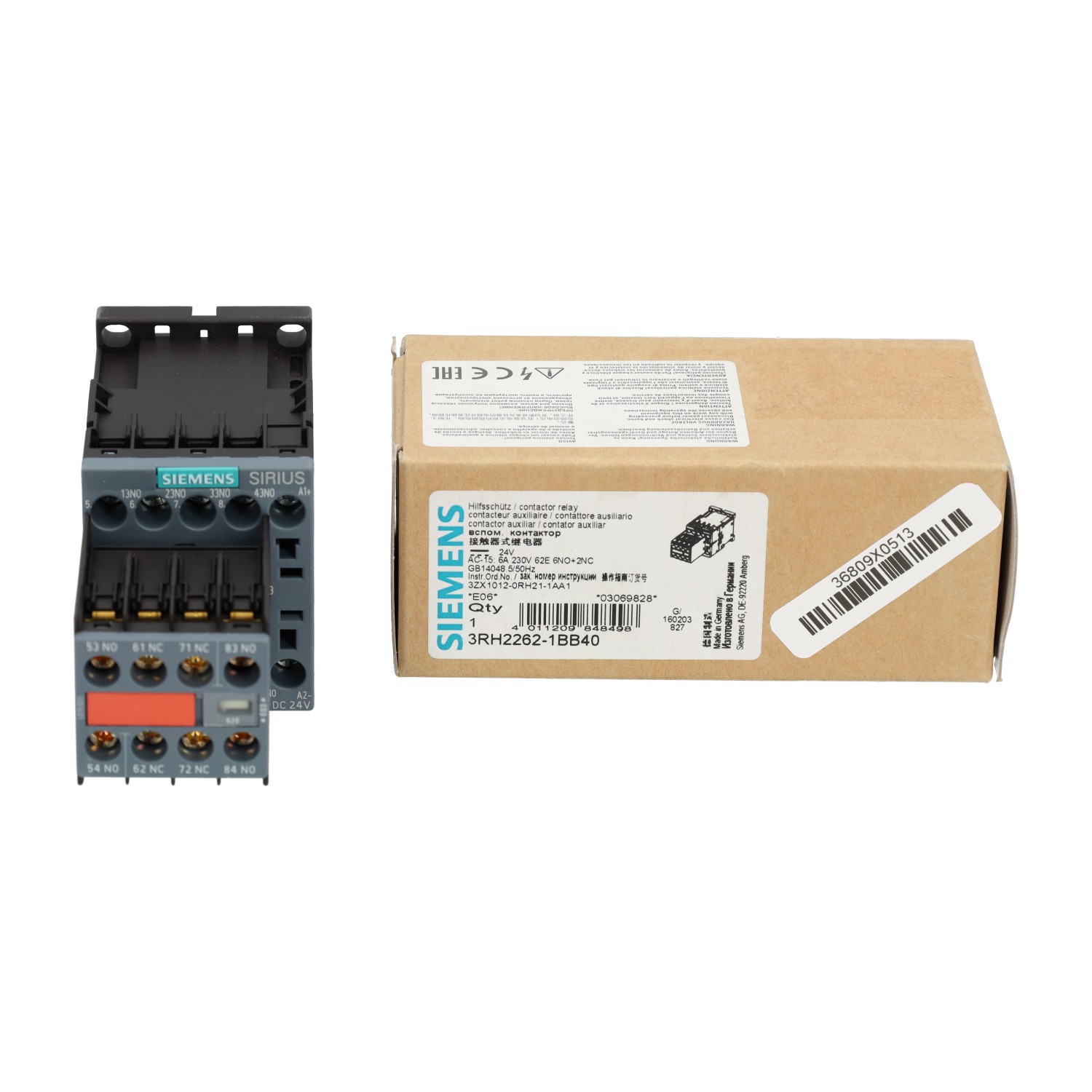 Siemens 3RH2262-1BB40 New NFP