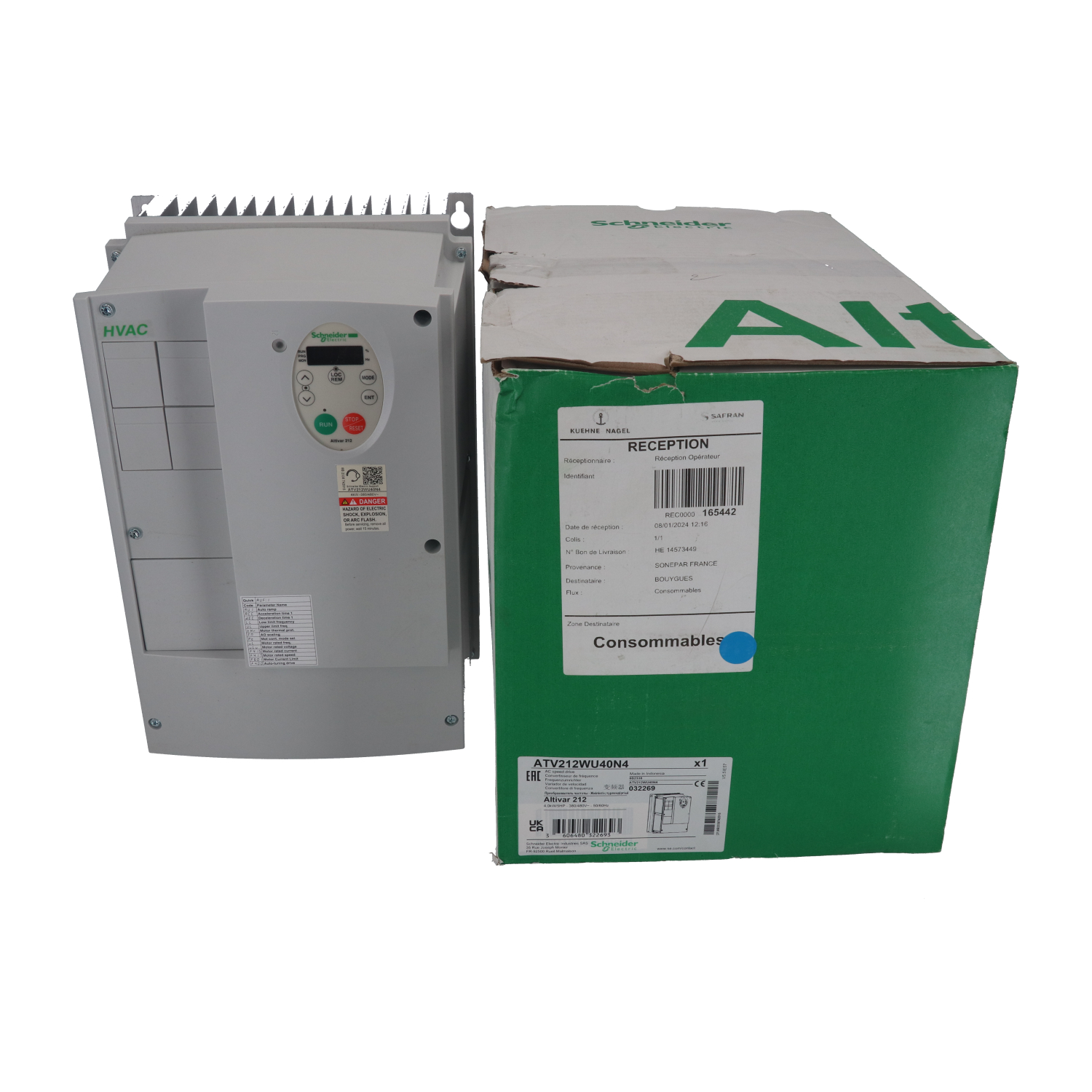 Schneider Electric ATV212WU40N4 New NFP