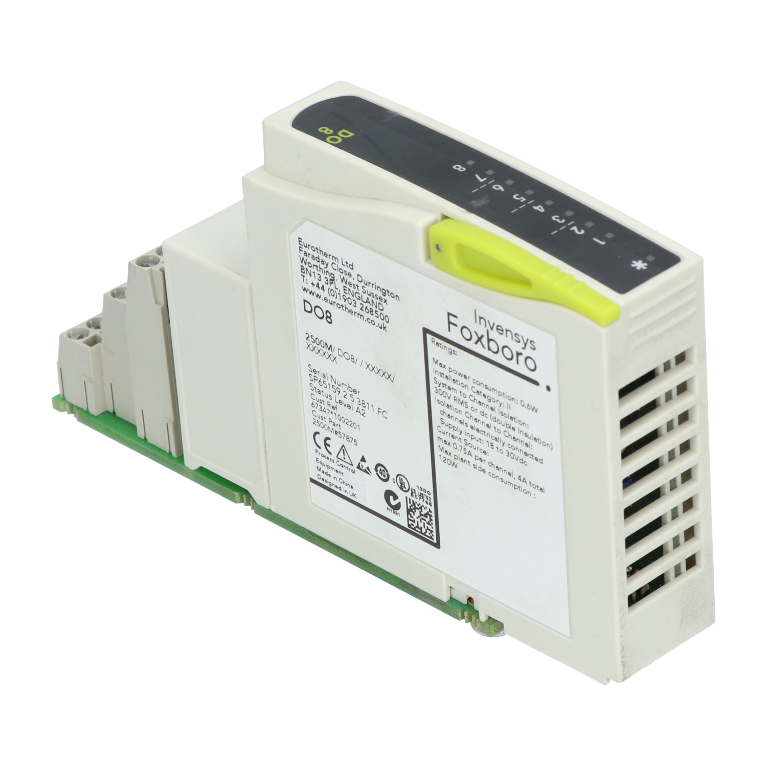 Eurotherm 2500M/DO8 Digital Output Module Used UMP