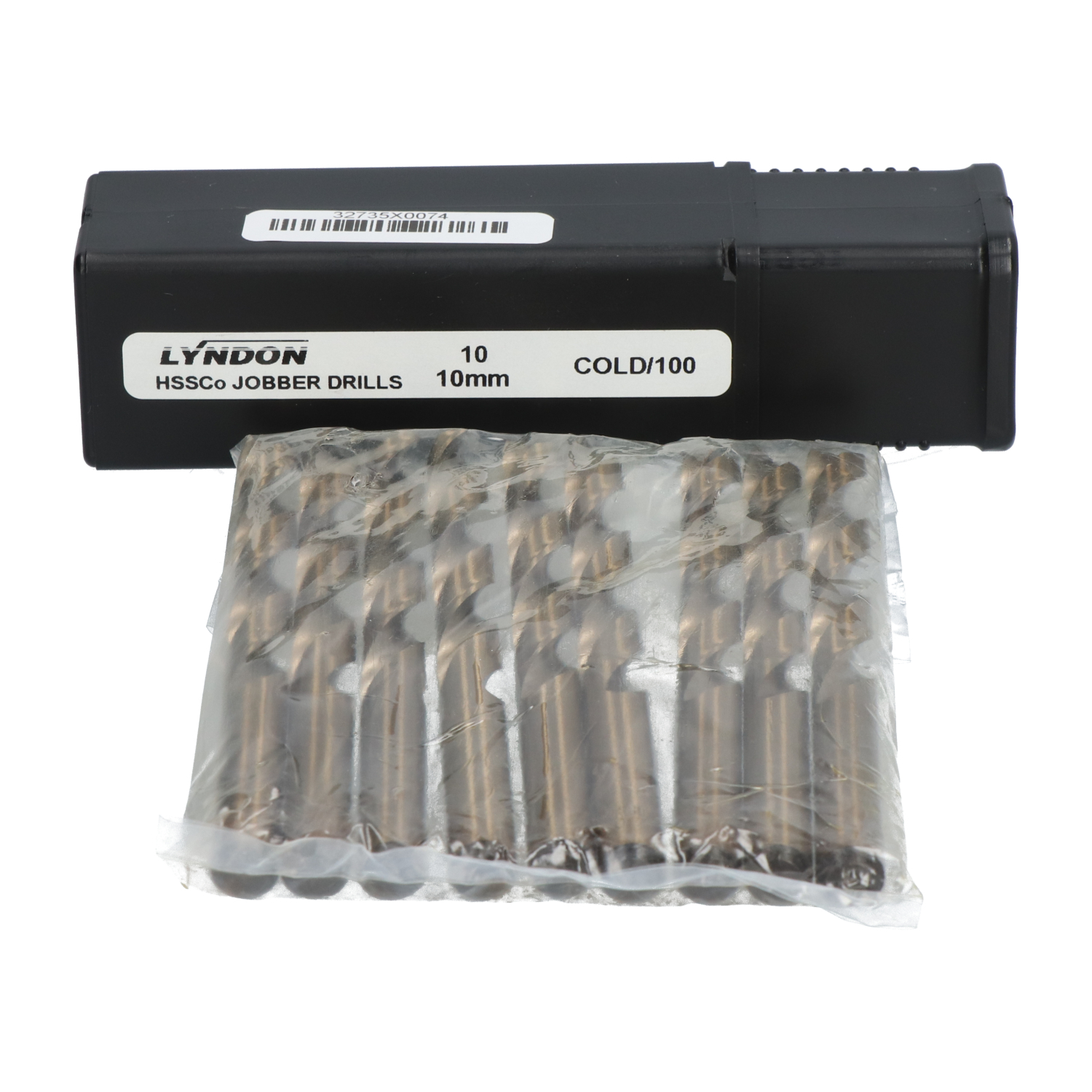 Lyndon COLD/100 Jobber Drill 10MM New NFP (9pcs)