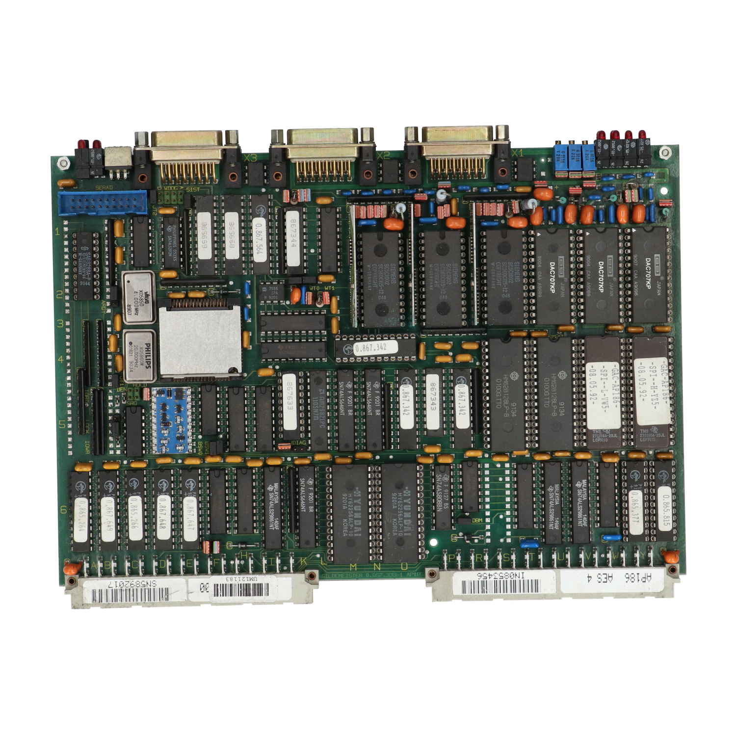 Gildemeister AP186AES4 Platine CPU PLC unit module card Used UMP