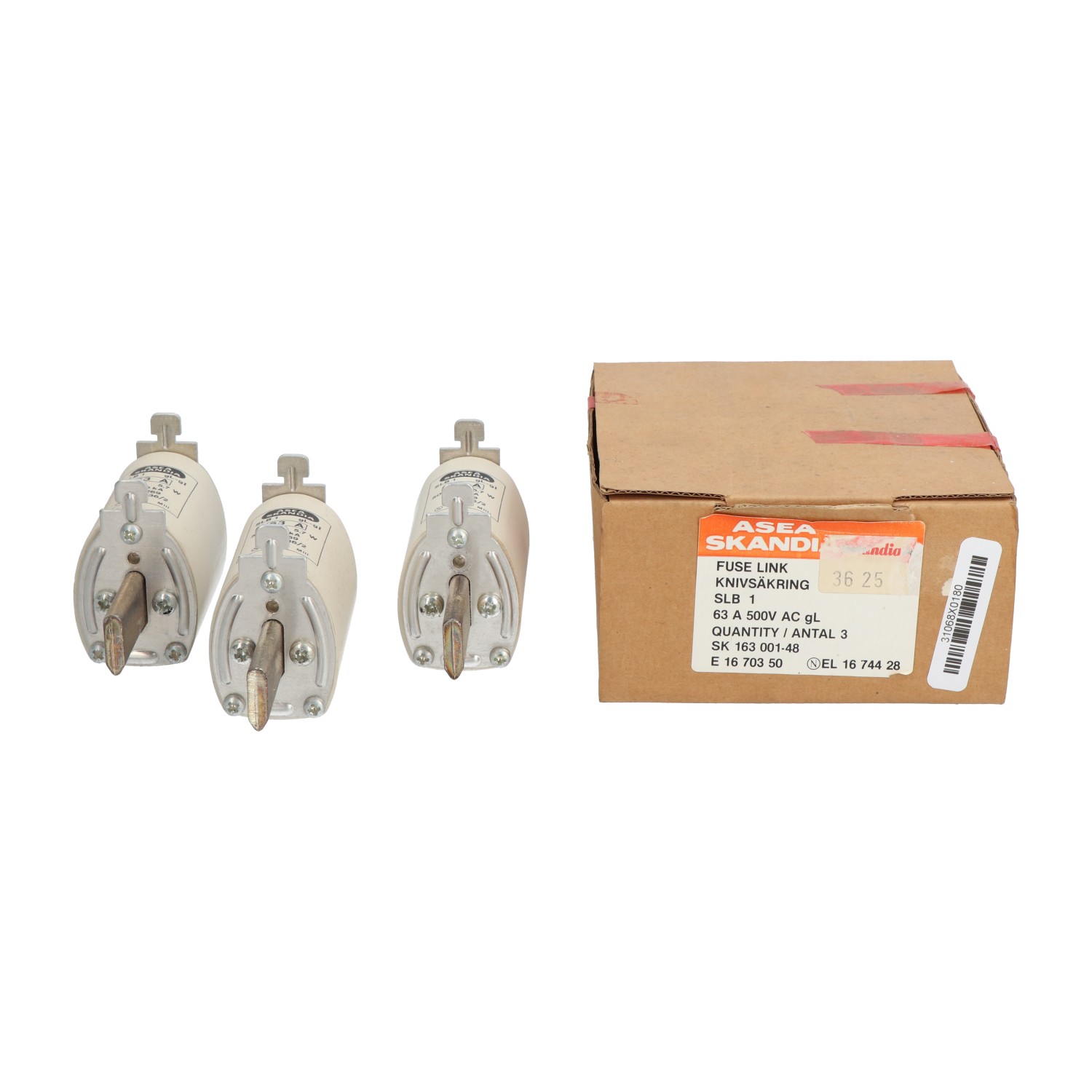 Asea SLB1 Fuse New NFP (3pcs)