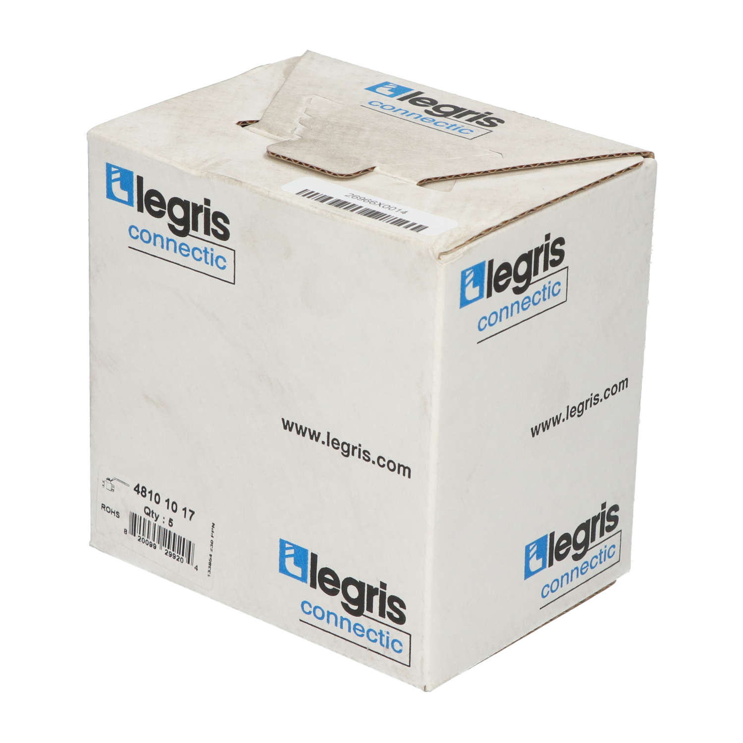 Legris 48101017 (5pcs) Stainless Steel Ball Valve New NFP Sealed