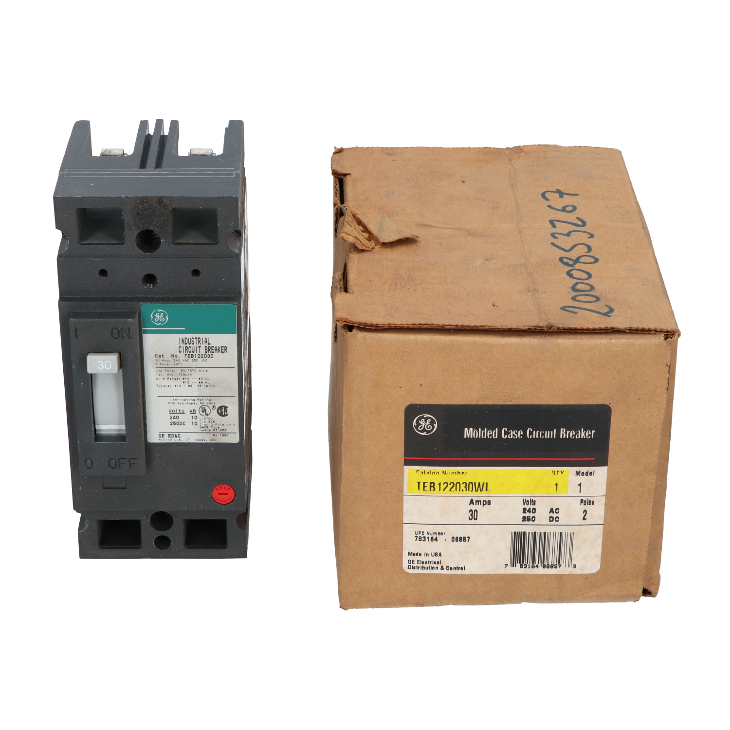 GE Fanuc TEB122030 Molded Case Circuit Breaker New NFP