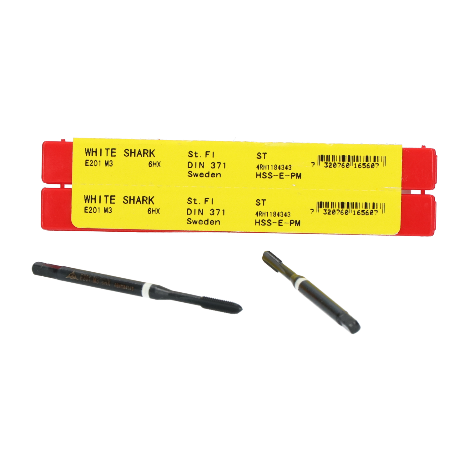 Dormer E201M3 White Ring Taps M DIN371 C Nitrated M3mm New NFP