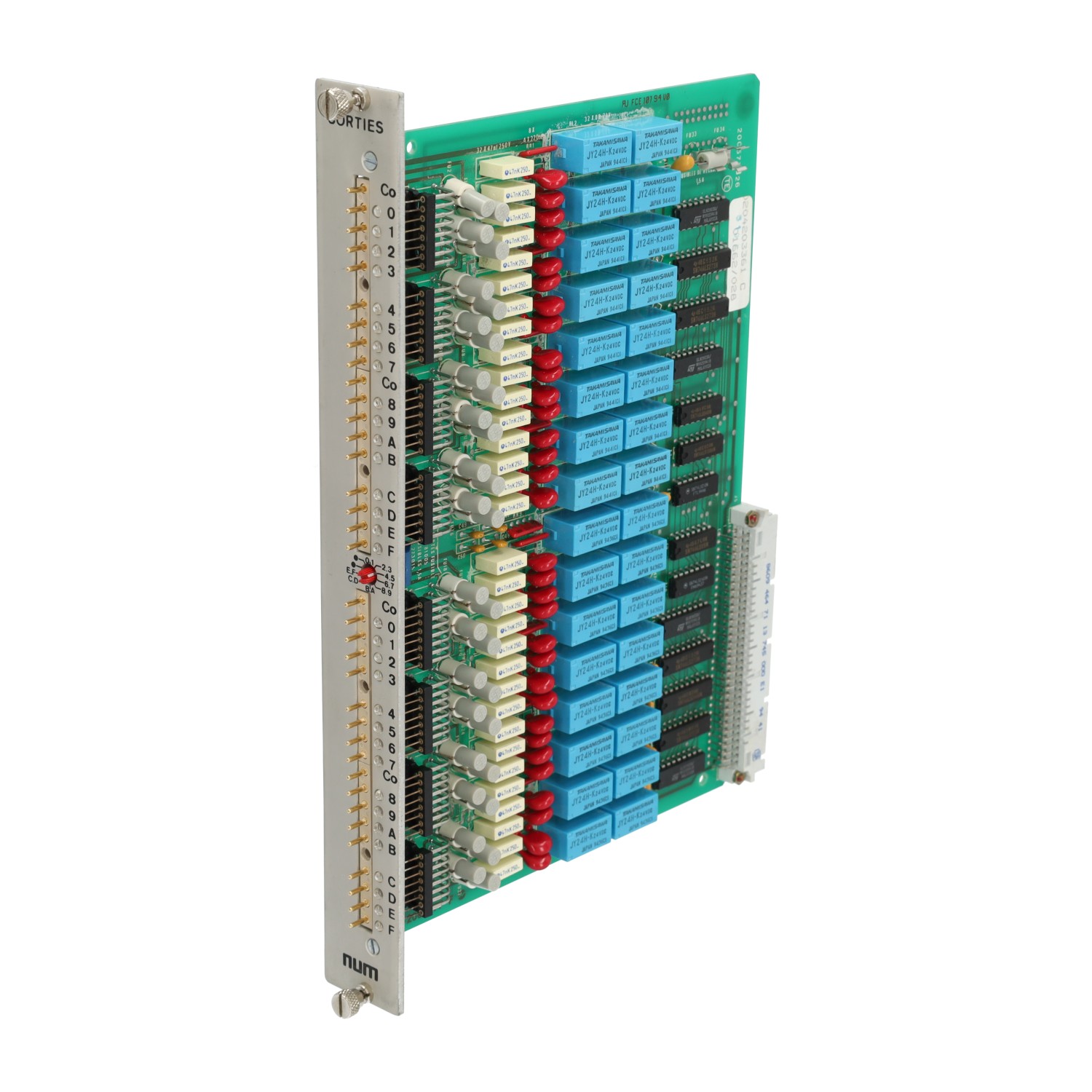 NUM 204203361 PLC Board, 18 Input/Output New NMP