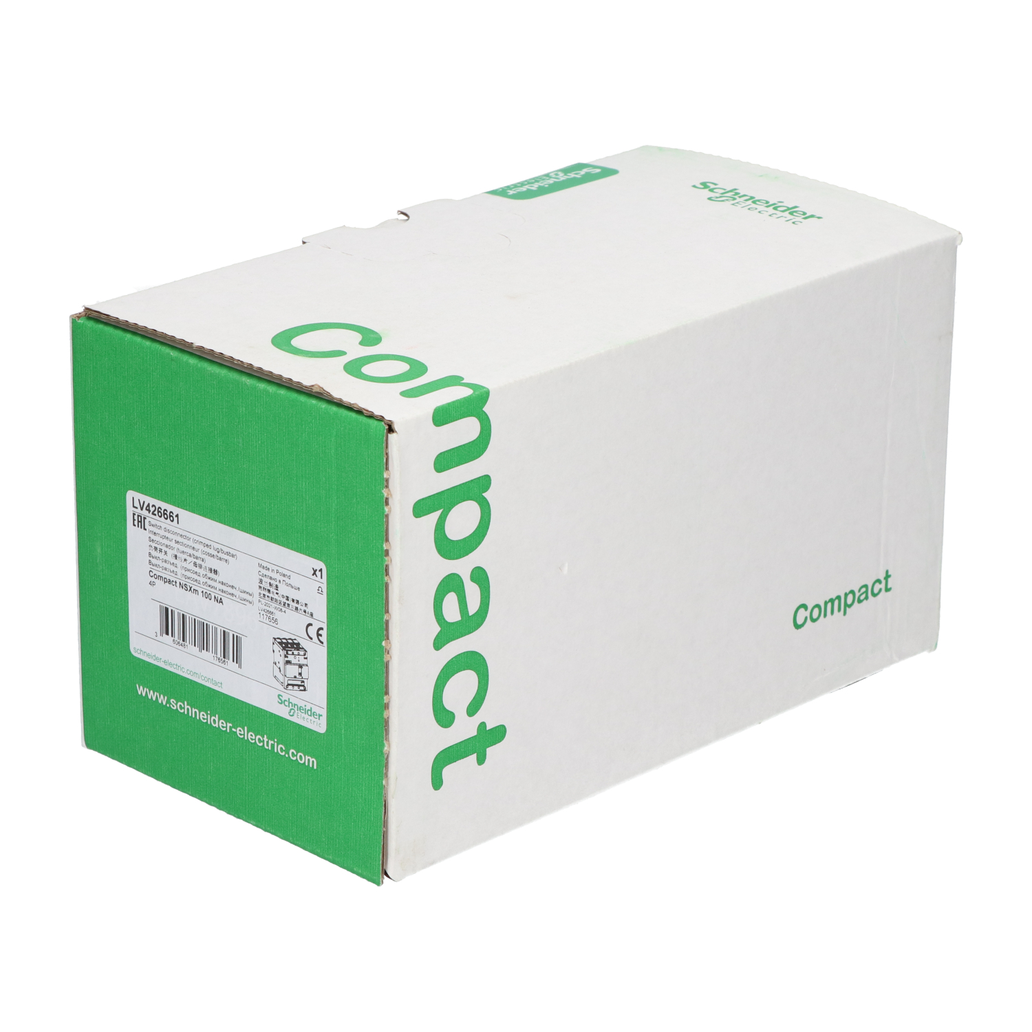 Schneider Electric LV426661 Switch Disdonnector New NFP Sealed