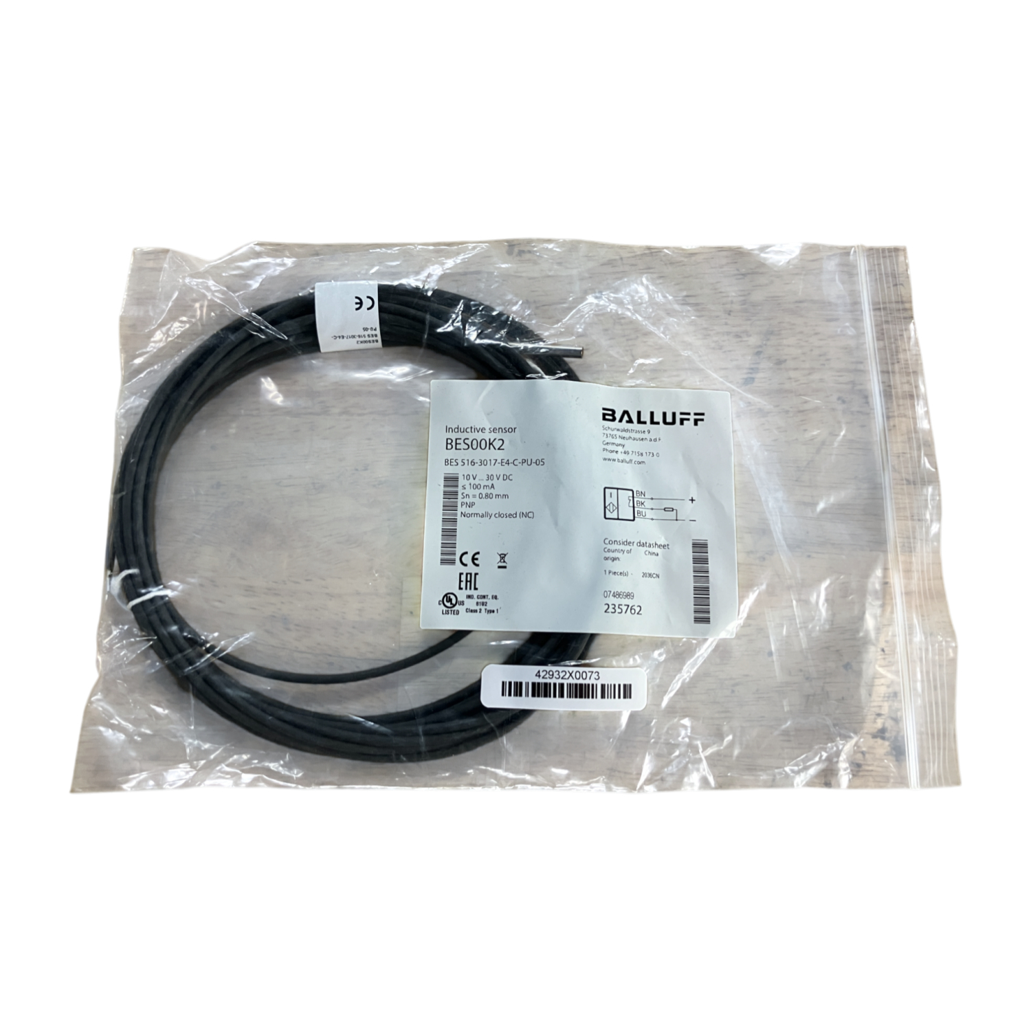 Balluff BES00K2 New NFP