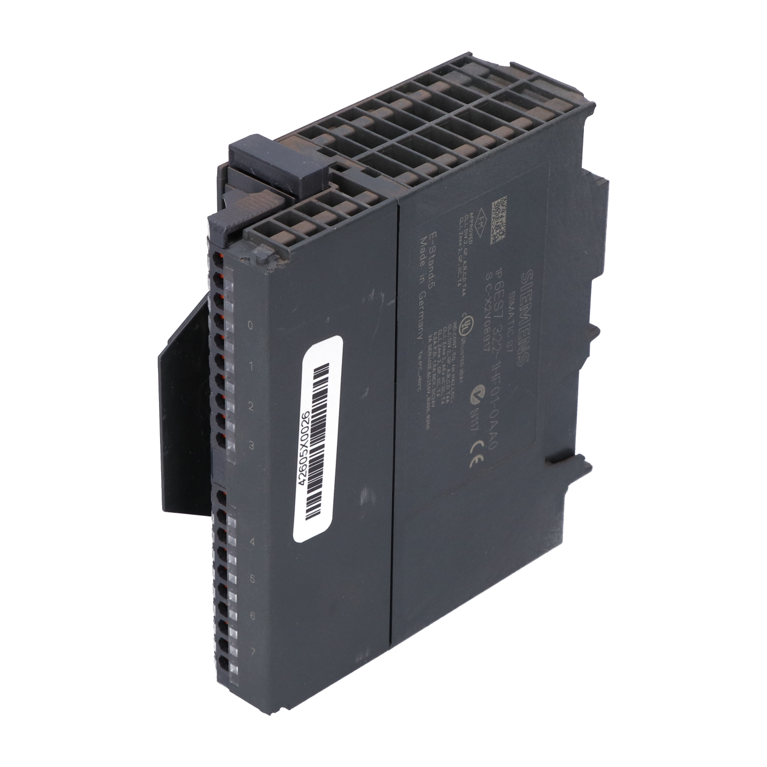 Siemens 6ES7322-1HF01-0AA0 Damaged