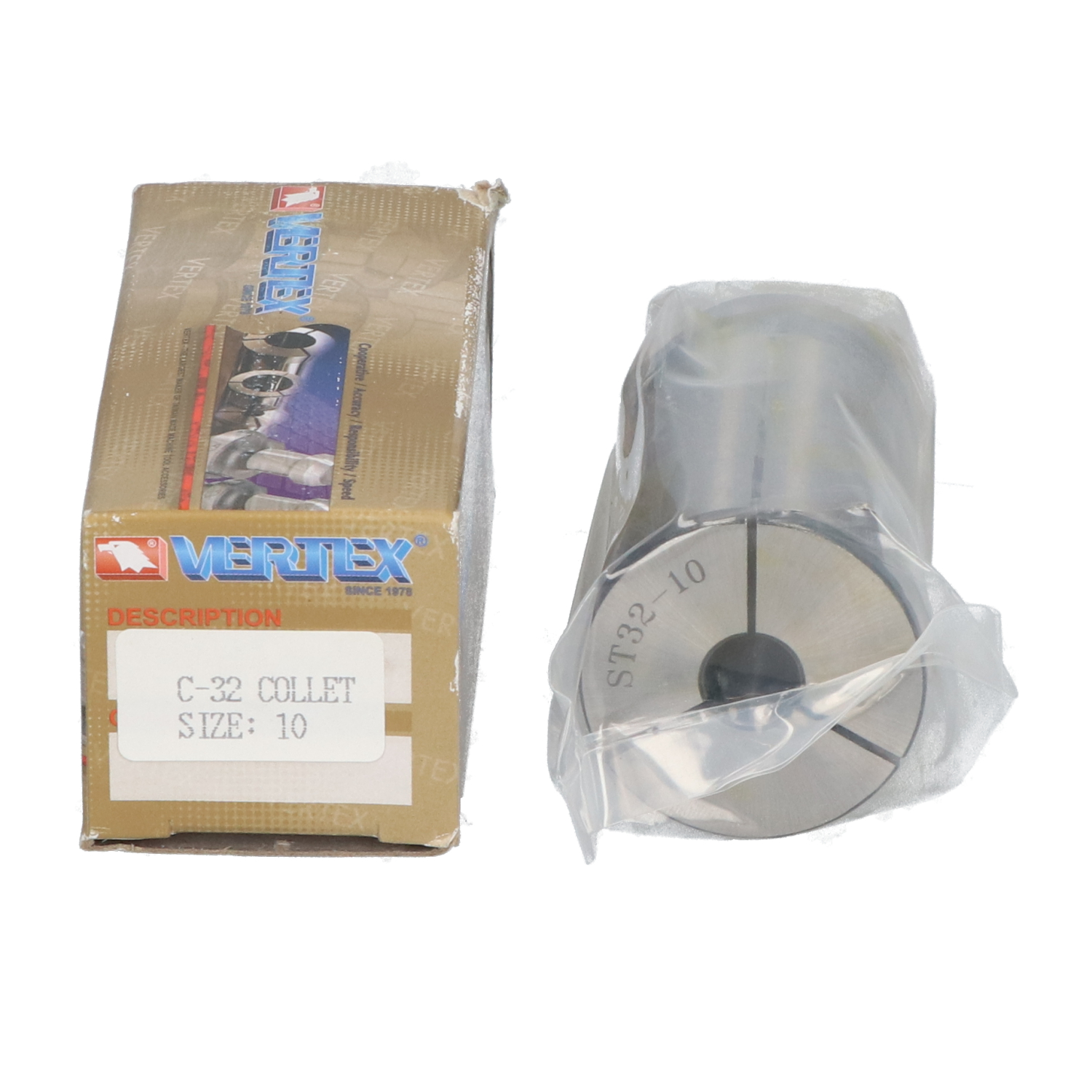 Vertex ST32-10 Collet New NMP