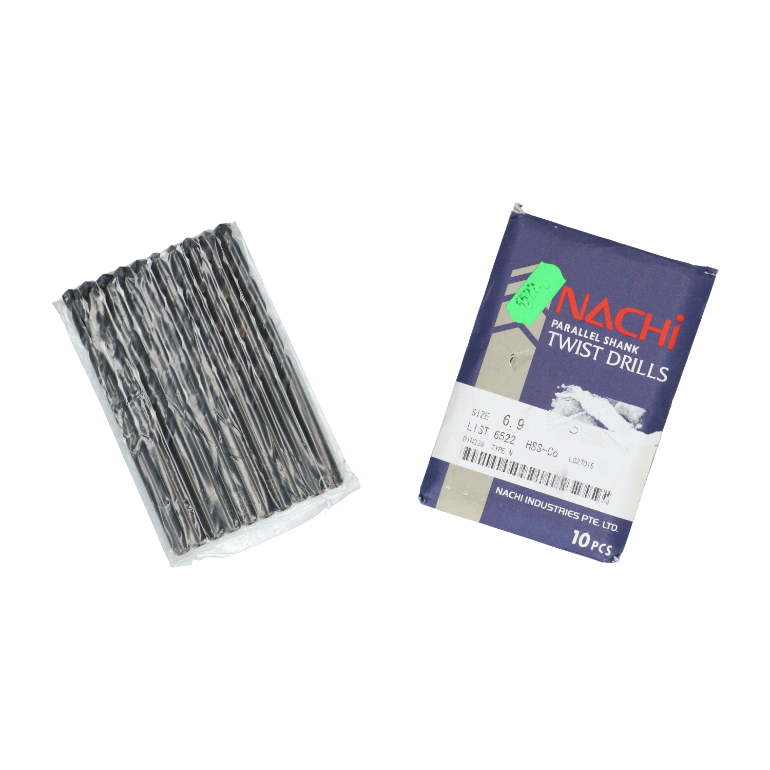 Nachi 6522 Twist Drills New NFP Sealed (10pcs)