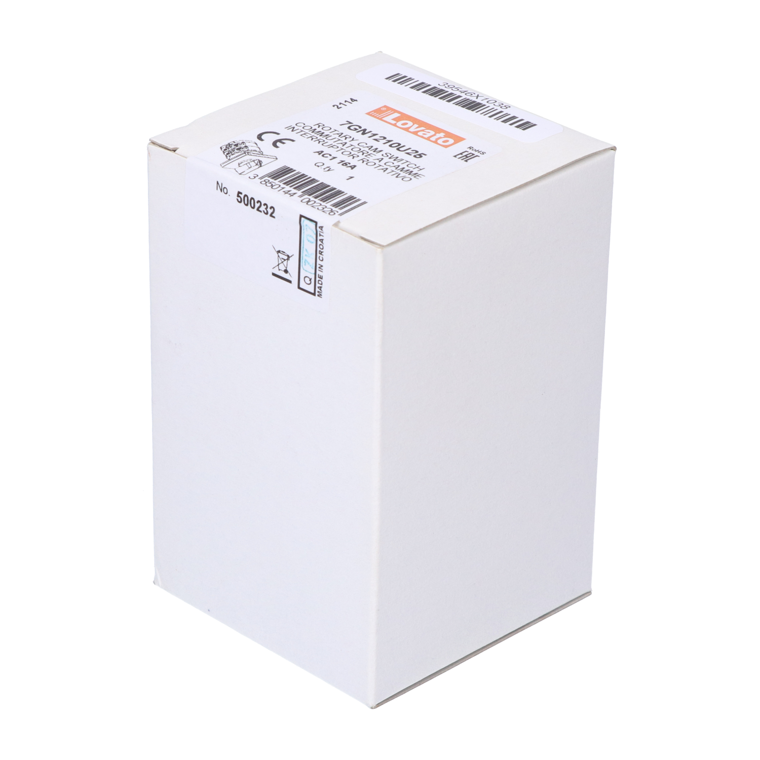 Lovato 7GN1210U25 New NFP Sealed