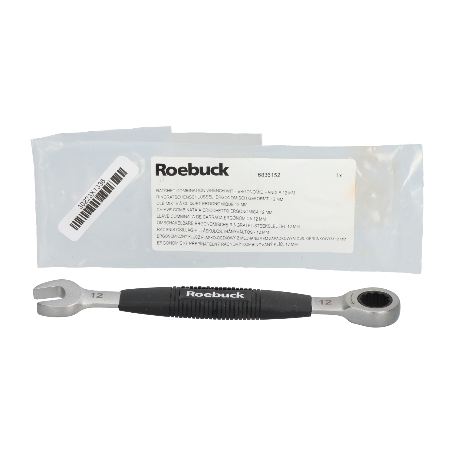 Roebuck 6836152 Combination Spanner 12mm New NMP