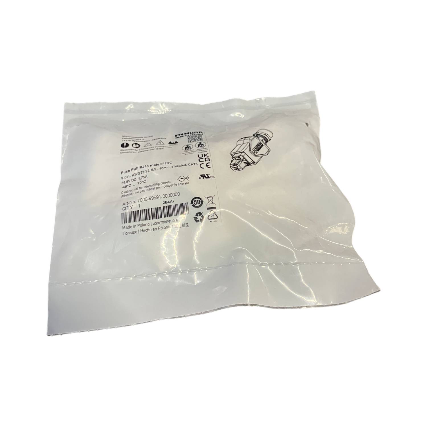 Murr Elektronik 7000-99591-0000000 New NFP Sealed