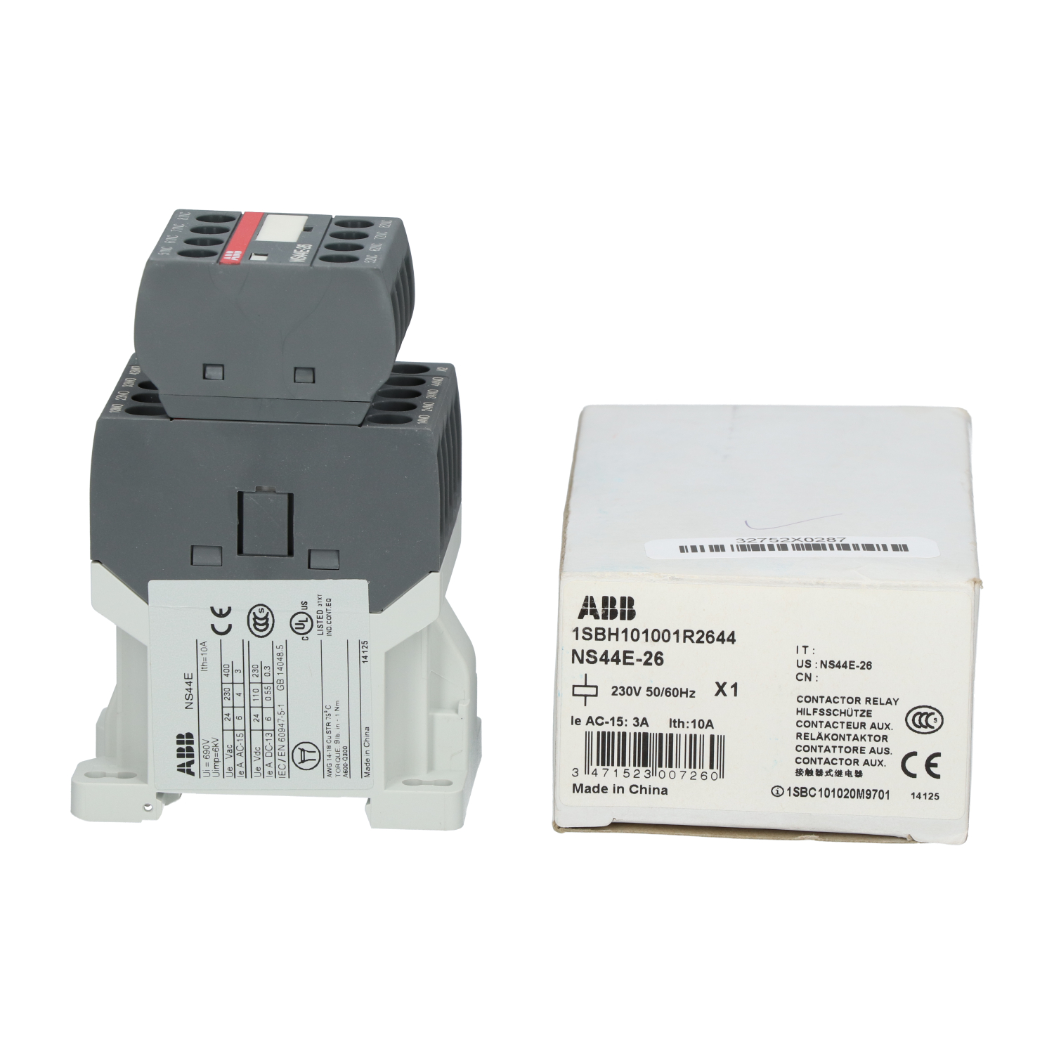 Abb 1SBH101001R2644 Contactor Relay New NFP