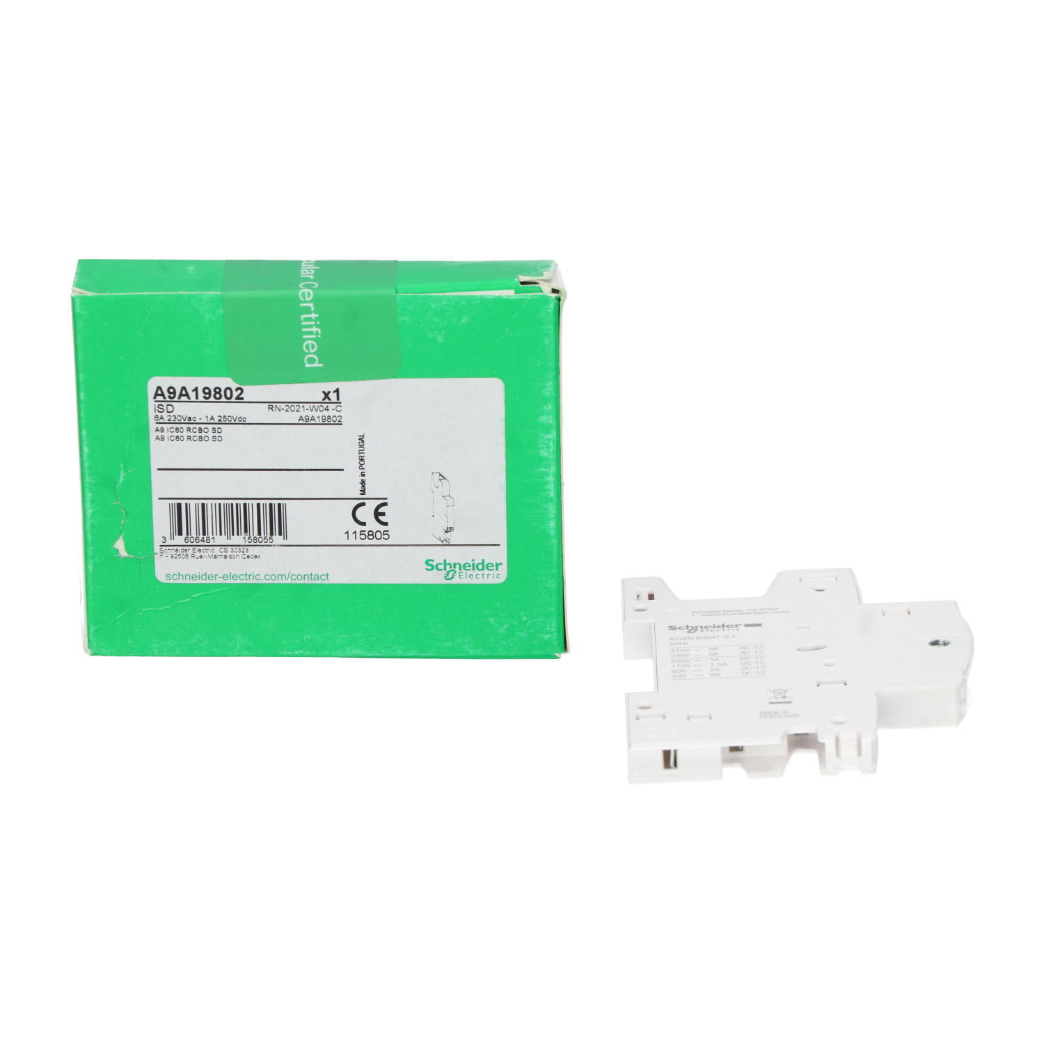 Schneider Electric A9A19802 Auxiliary Contact New NFP