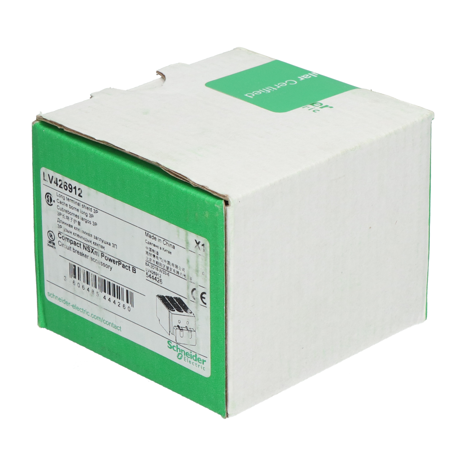 Schneider Electric LV426912 Long Terminal Shield NEW NFP Sealed