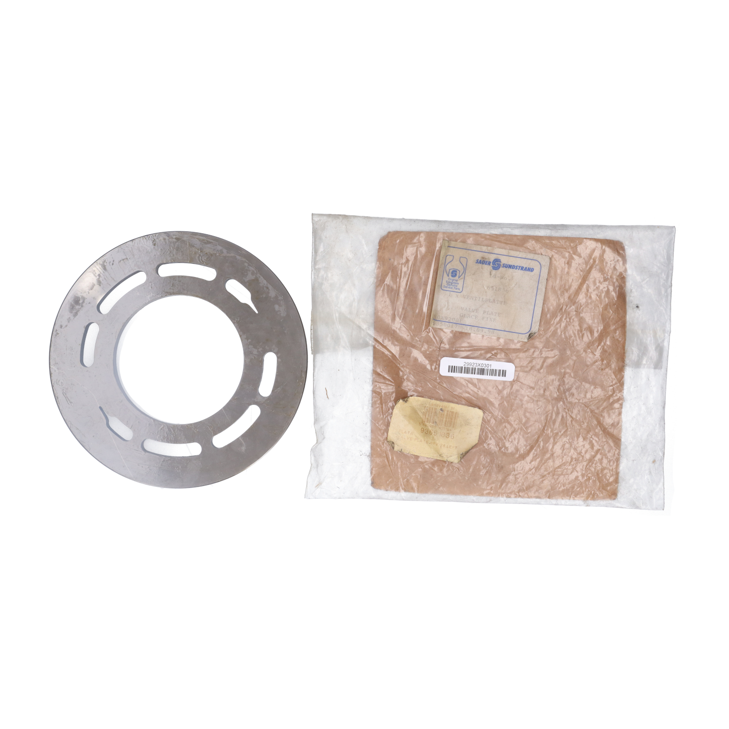 Sauer Danfoss 651836 Valve Plate New NFP