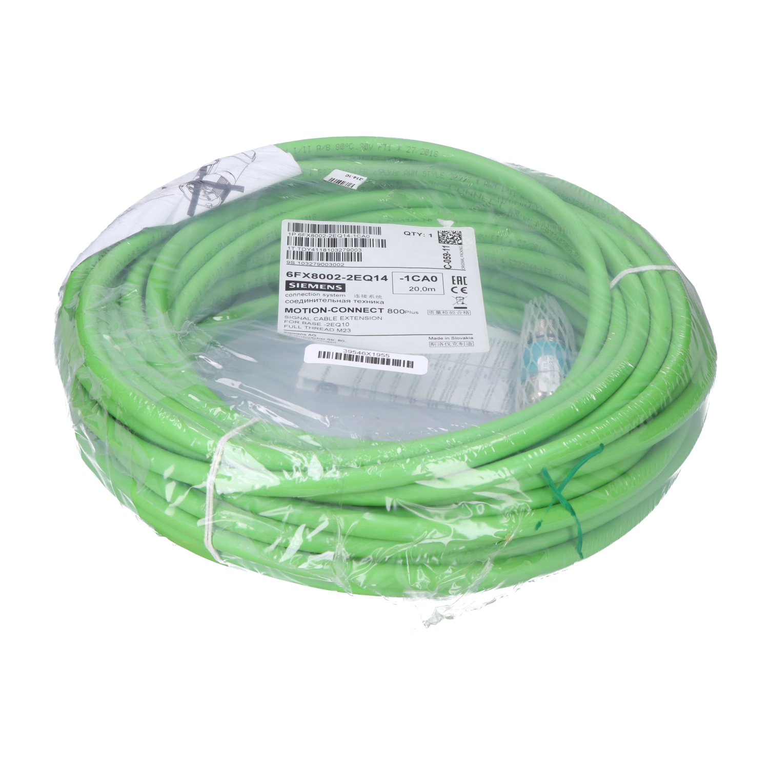 Siemens 6FX8002-2EQ14-1CA0 New NFP Sealed