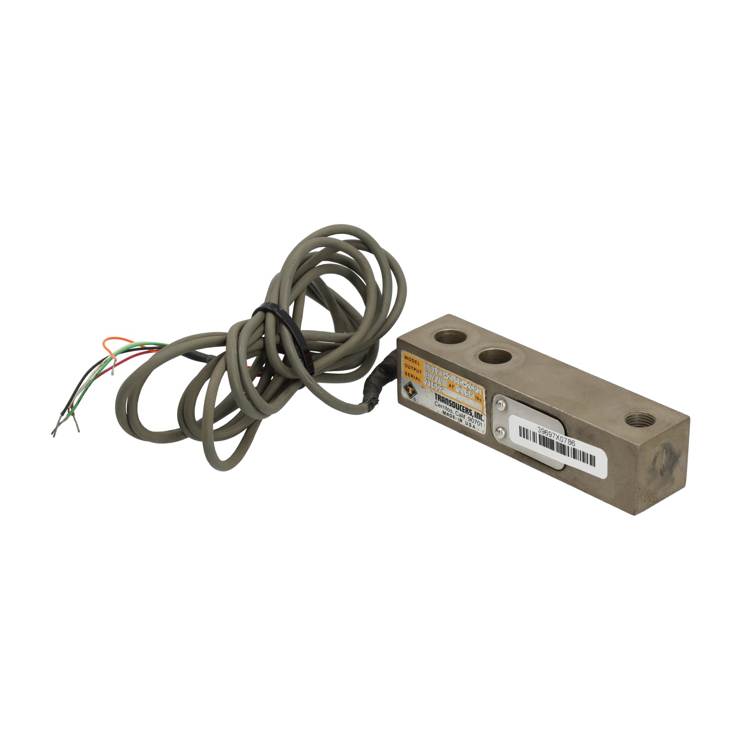 Neutral B5123-2.5K-20P1 Load Cell Used UMP