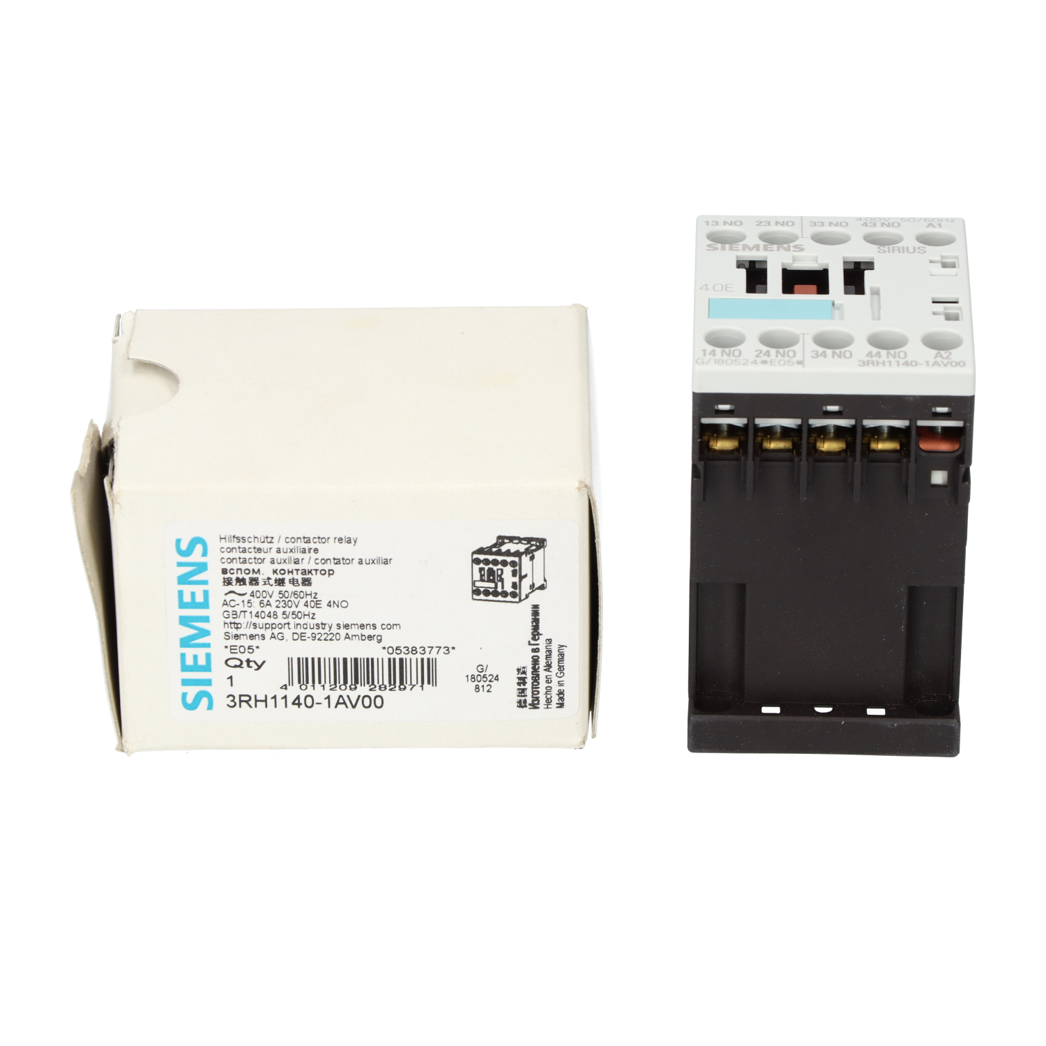 Siemens 3RH1140-1AV00 New NFP