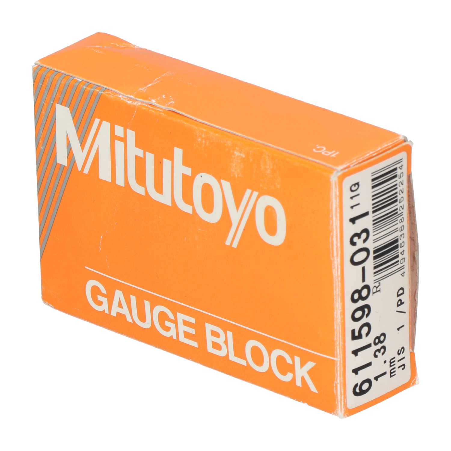 Mitutoyo 611598-031 Gauge Block New NFP