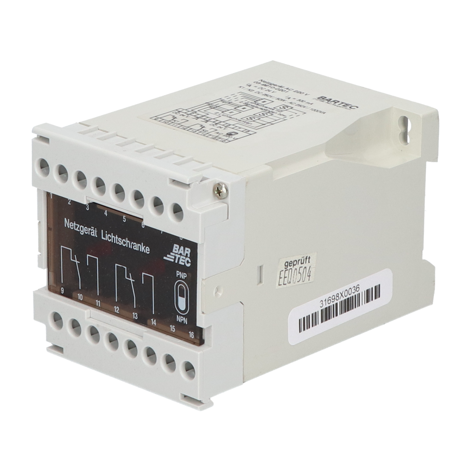 Bartec 03-9910-0201 NEW NMP