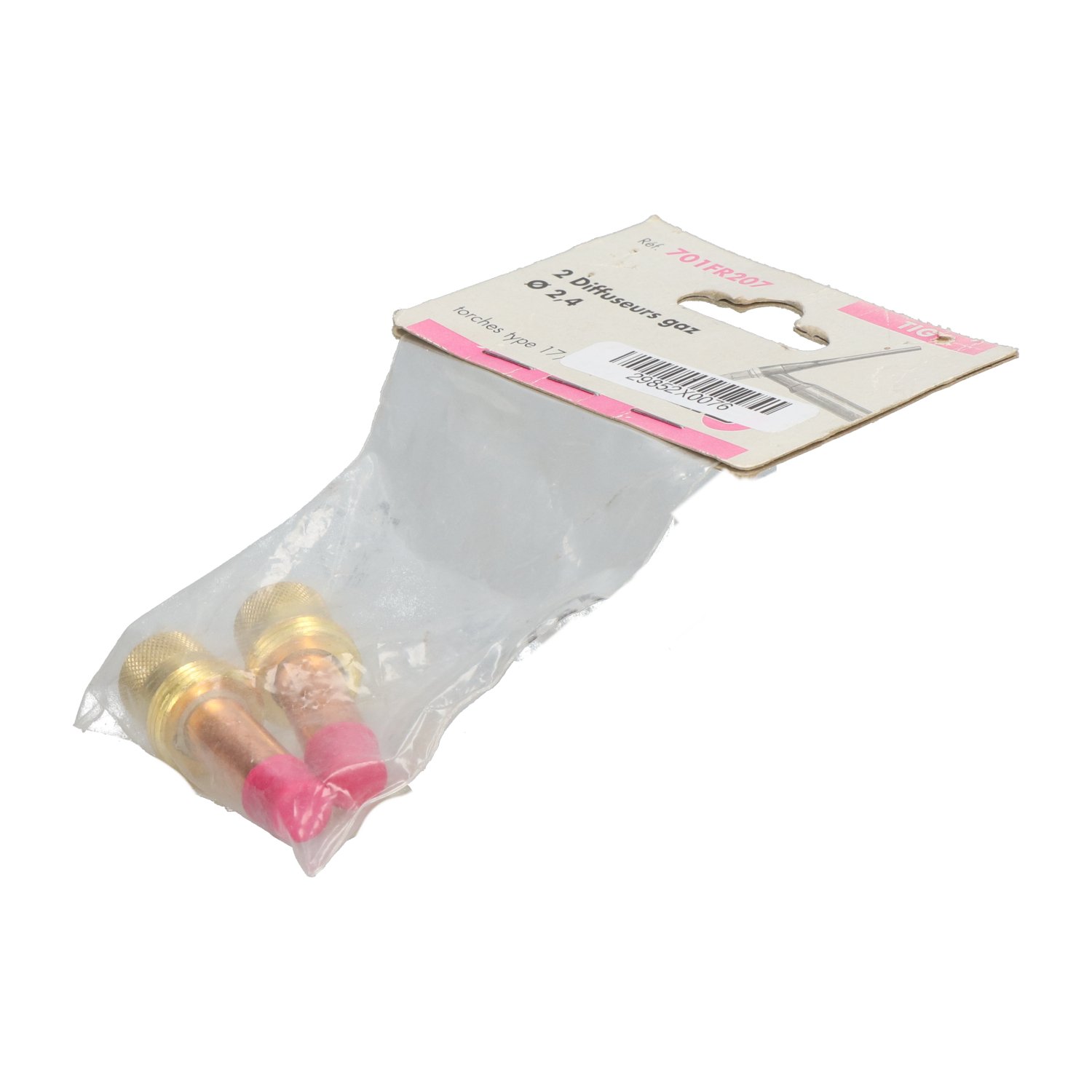 Abicor Binzel 701FR207 Gas Diffusers (2pcs) New NFP Sealed