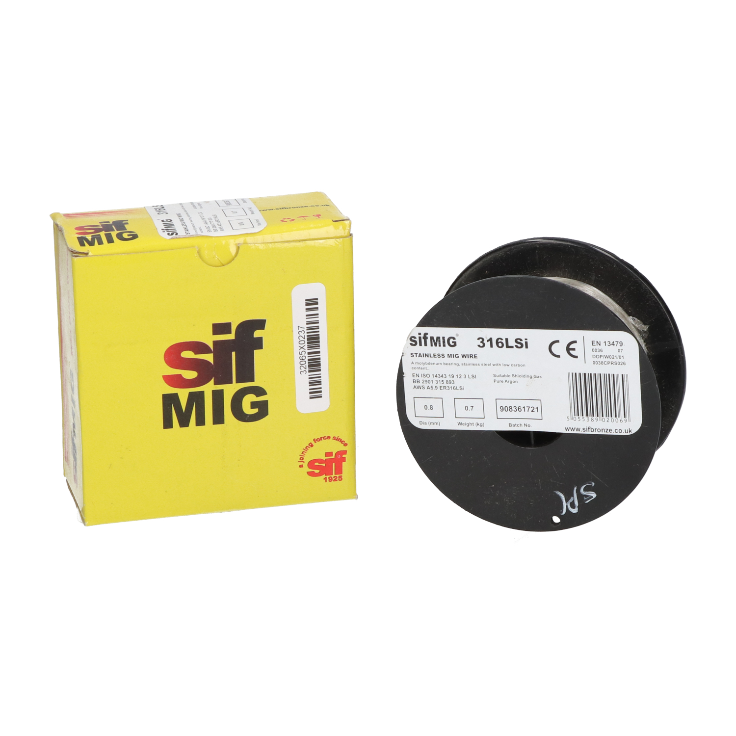 Sifmig 316LSI Stainless Steel MIG Wire New NFP