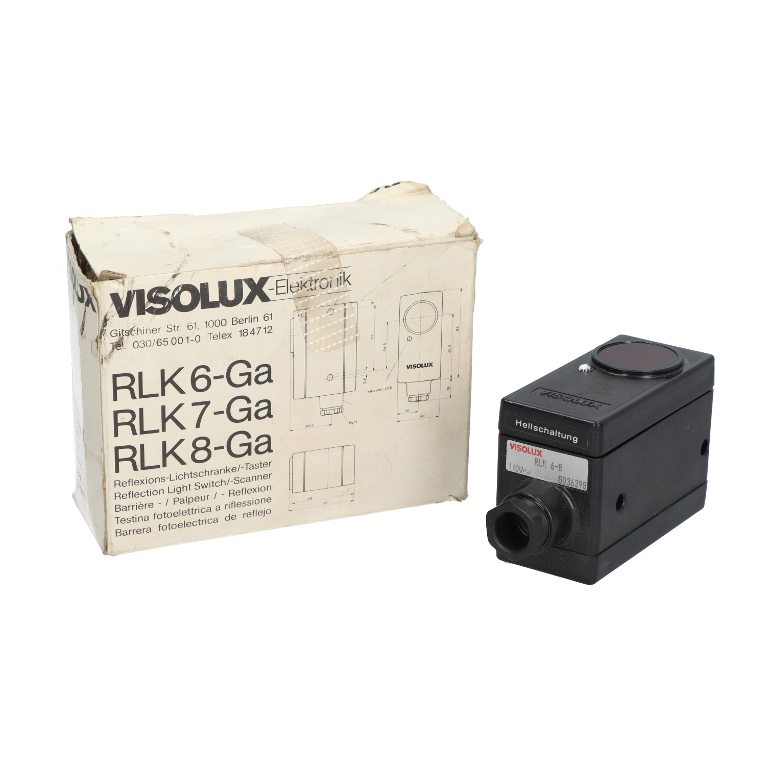 Visolux RLK6-B Sensor New NFP