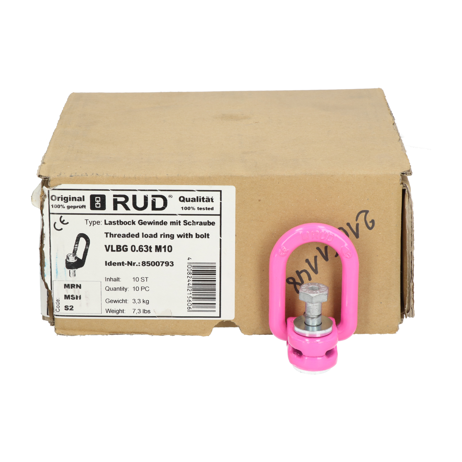 Rud 8500793 Threaded Load Ring With Bolt New NFP (13pcs)