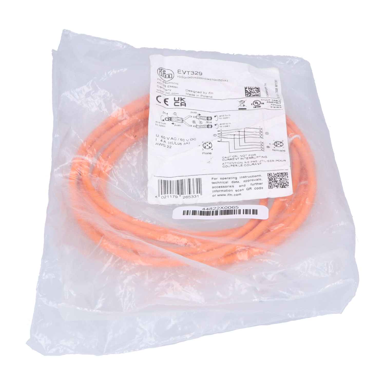 IFM Electronic EVT329 New NFP Sealed