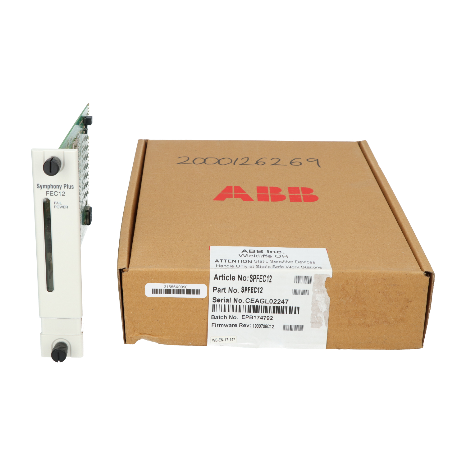 ABB SPFEC12 Analog Input Module New NFP