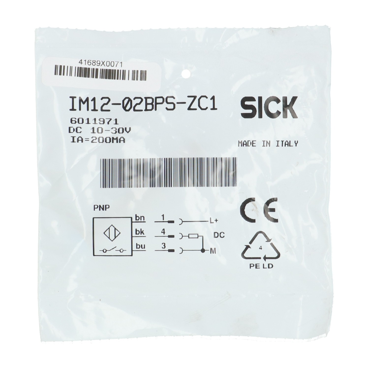 Sick IM12-02BPS-ZC1 New NFP Sealed