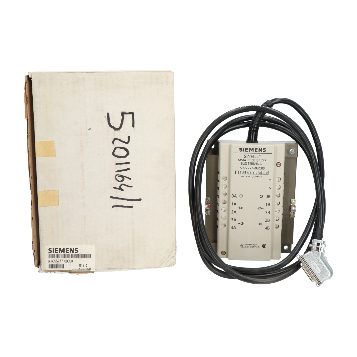 Siemens 6ES5777-0BC00 SIMATIC S5 Bus Terminal New NFP