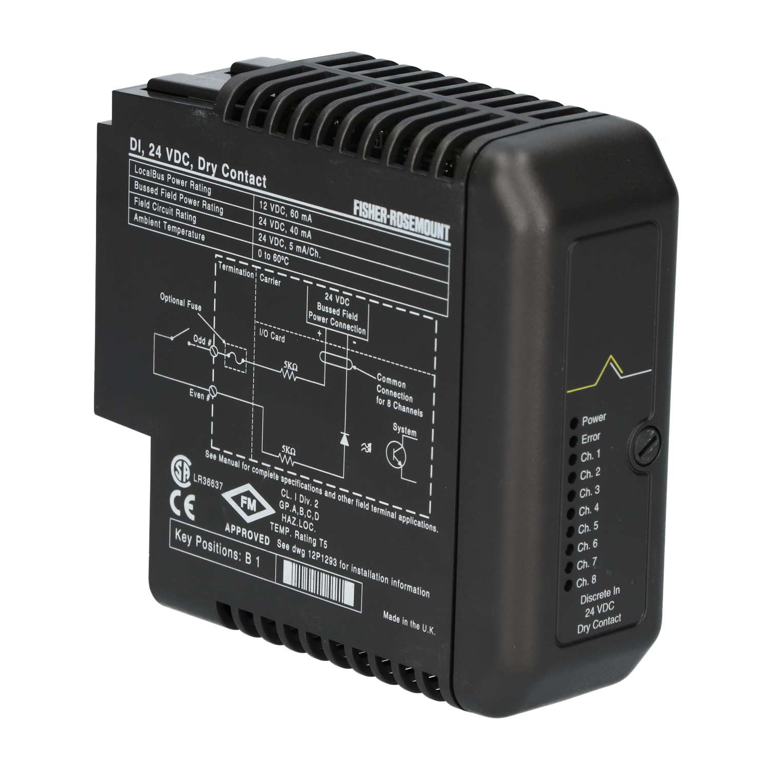 Fisher-Rosemount Systems 12P0550X112 Dry Contact New NMP