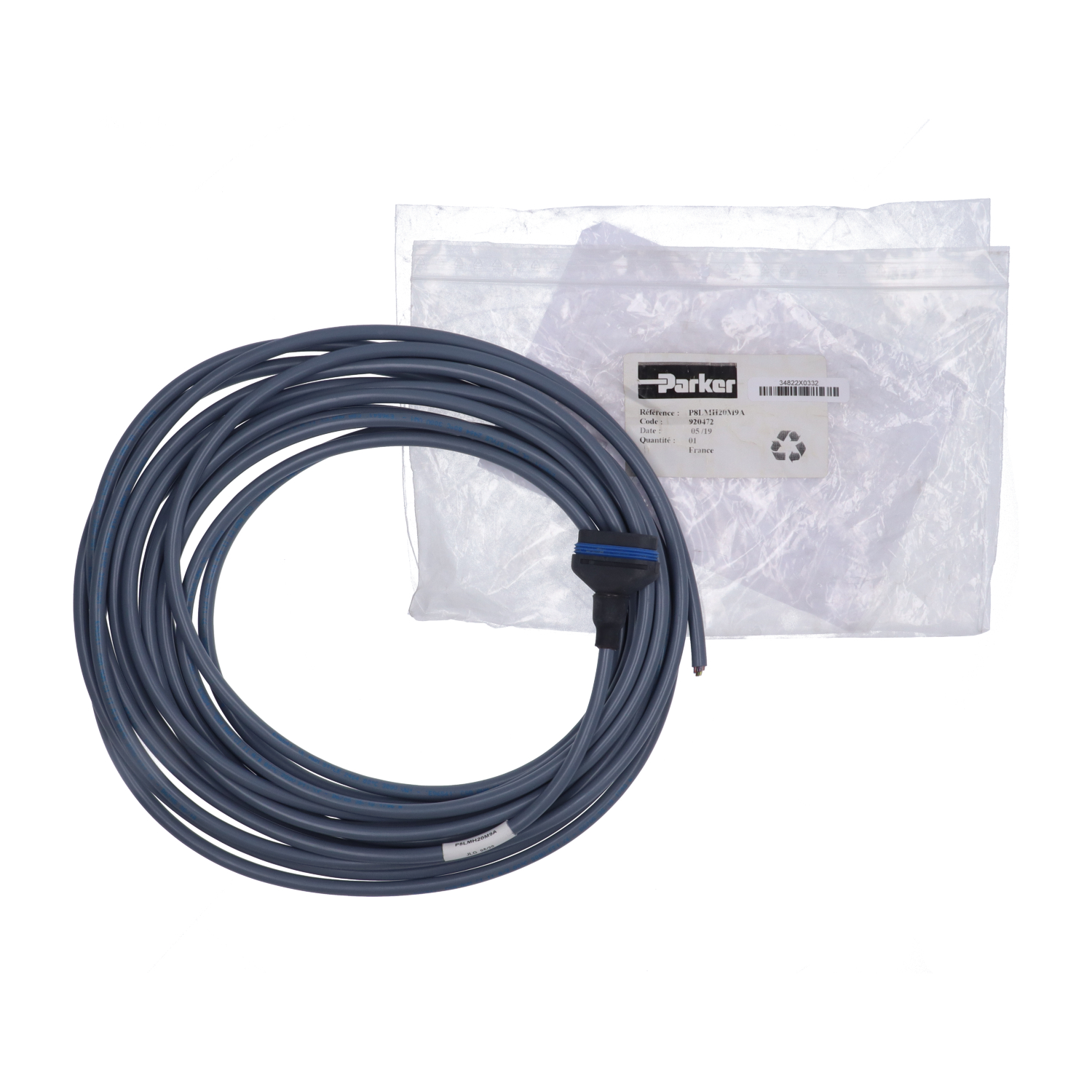 Parker P8LMH20M9A Cordset Cable & Wire New NFP