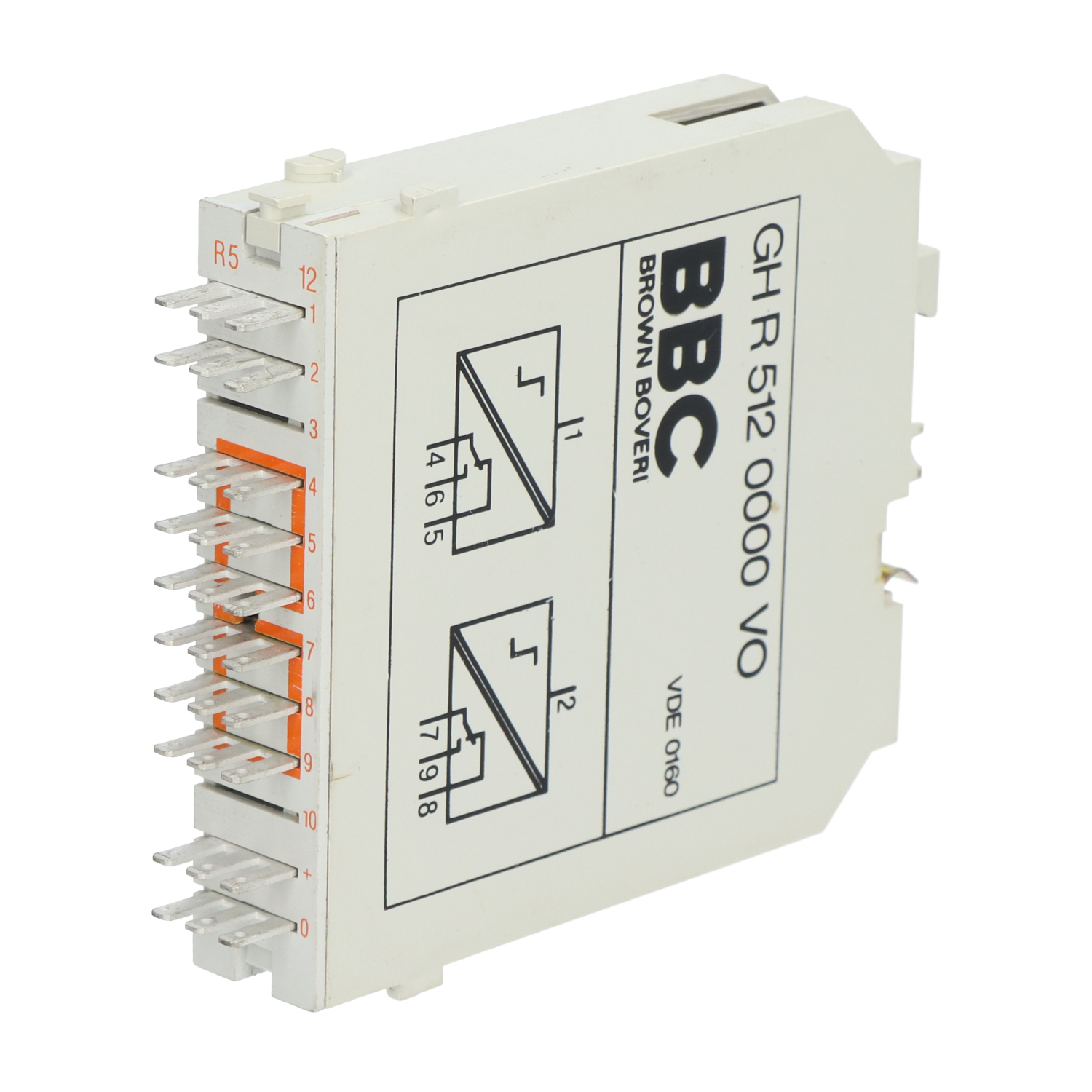 Bbc GHR5120000VO Relay Power Unit Used UMP