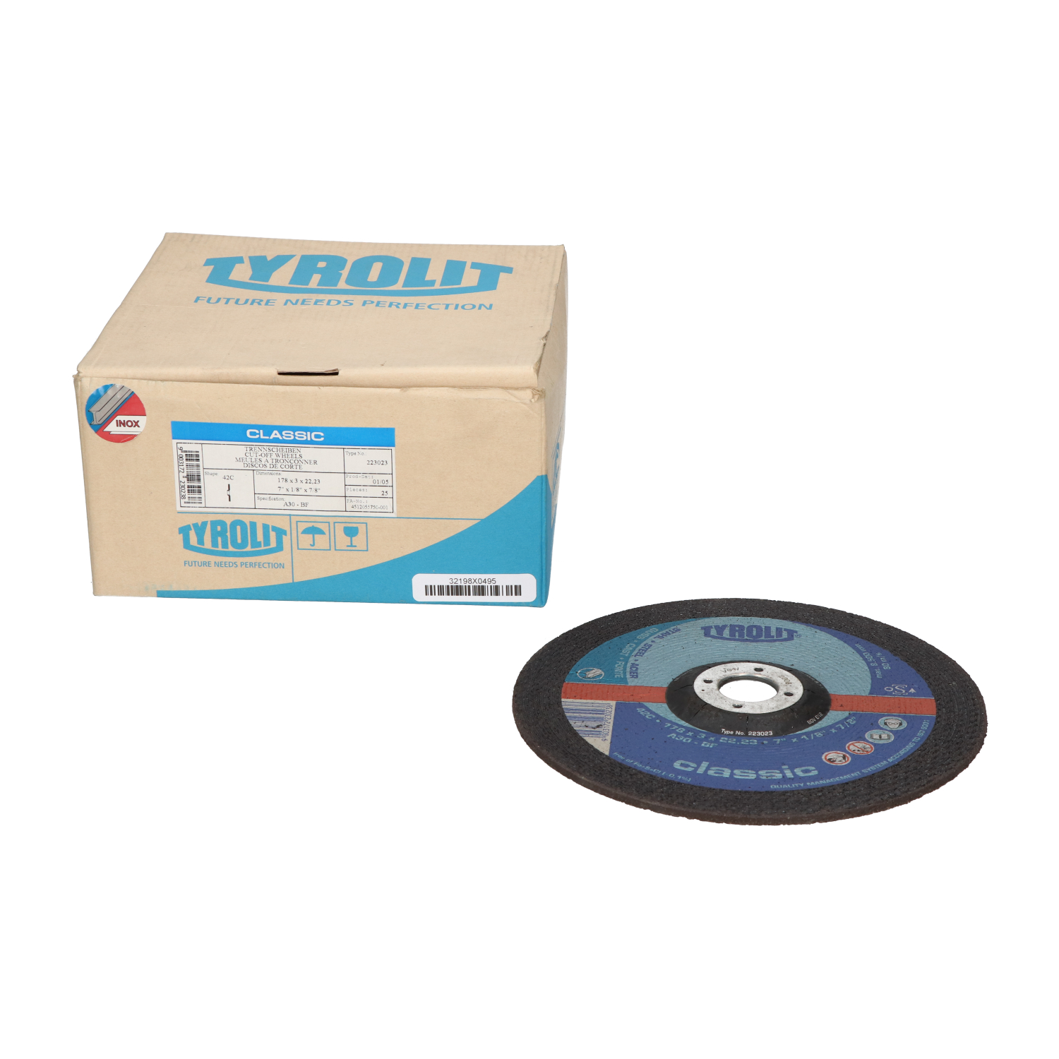 Tyrolit 223023 Cutting Disc New NFP (25pcs)