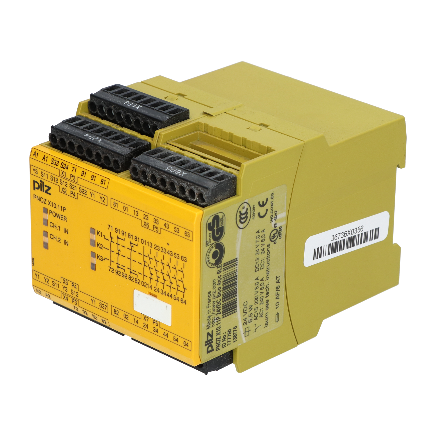 Pilz 777750 Safety Relay Used UMP