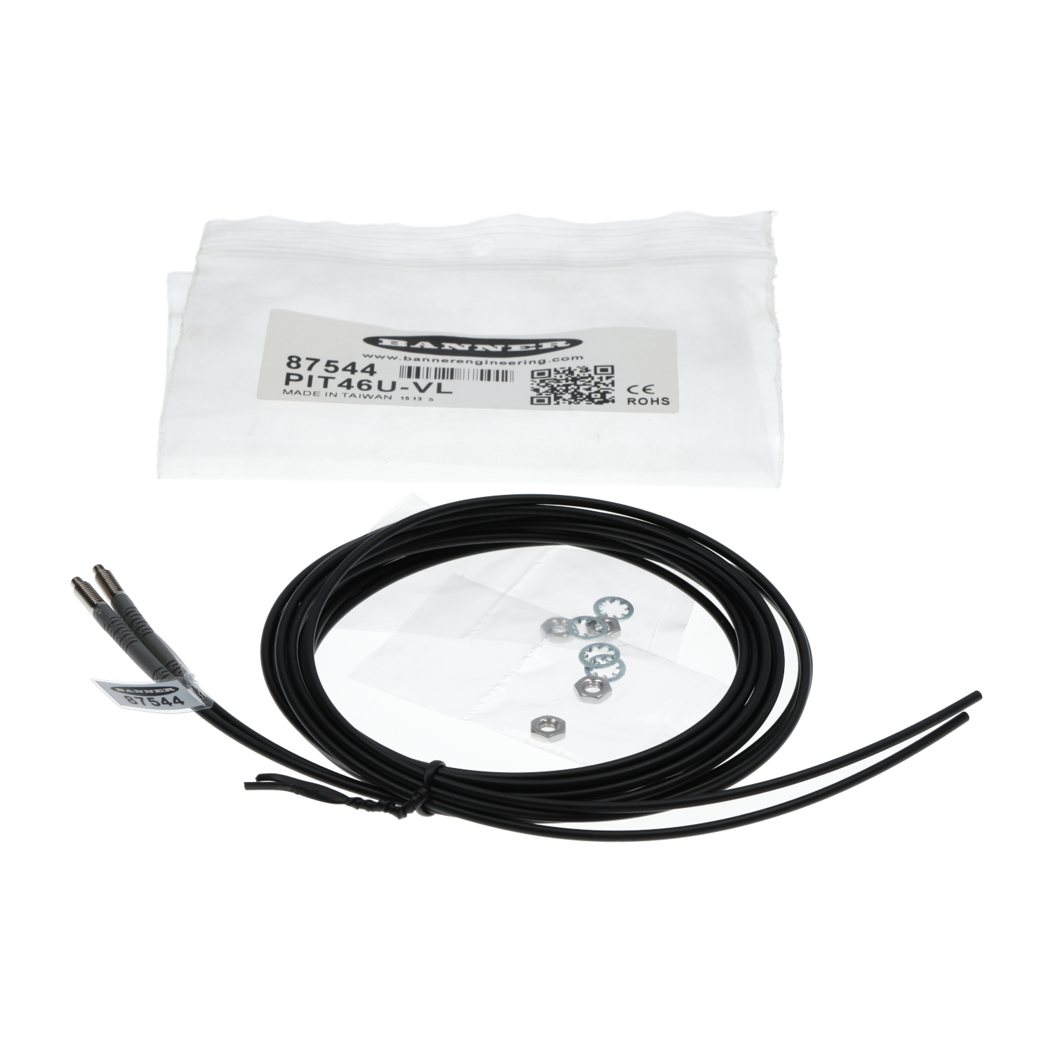 Banner PIT46U-VL Fiber Optic Sensor New NFP