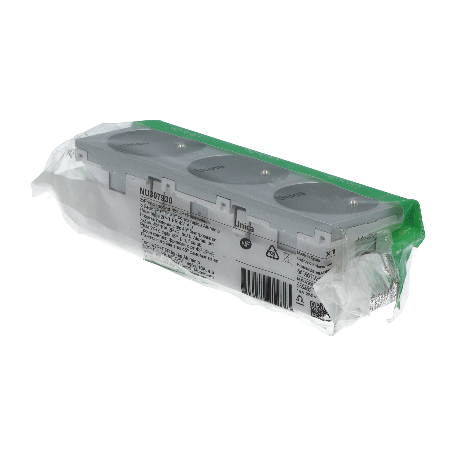 Schneider Electric NU307930 Socket New NFP Sealed