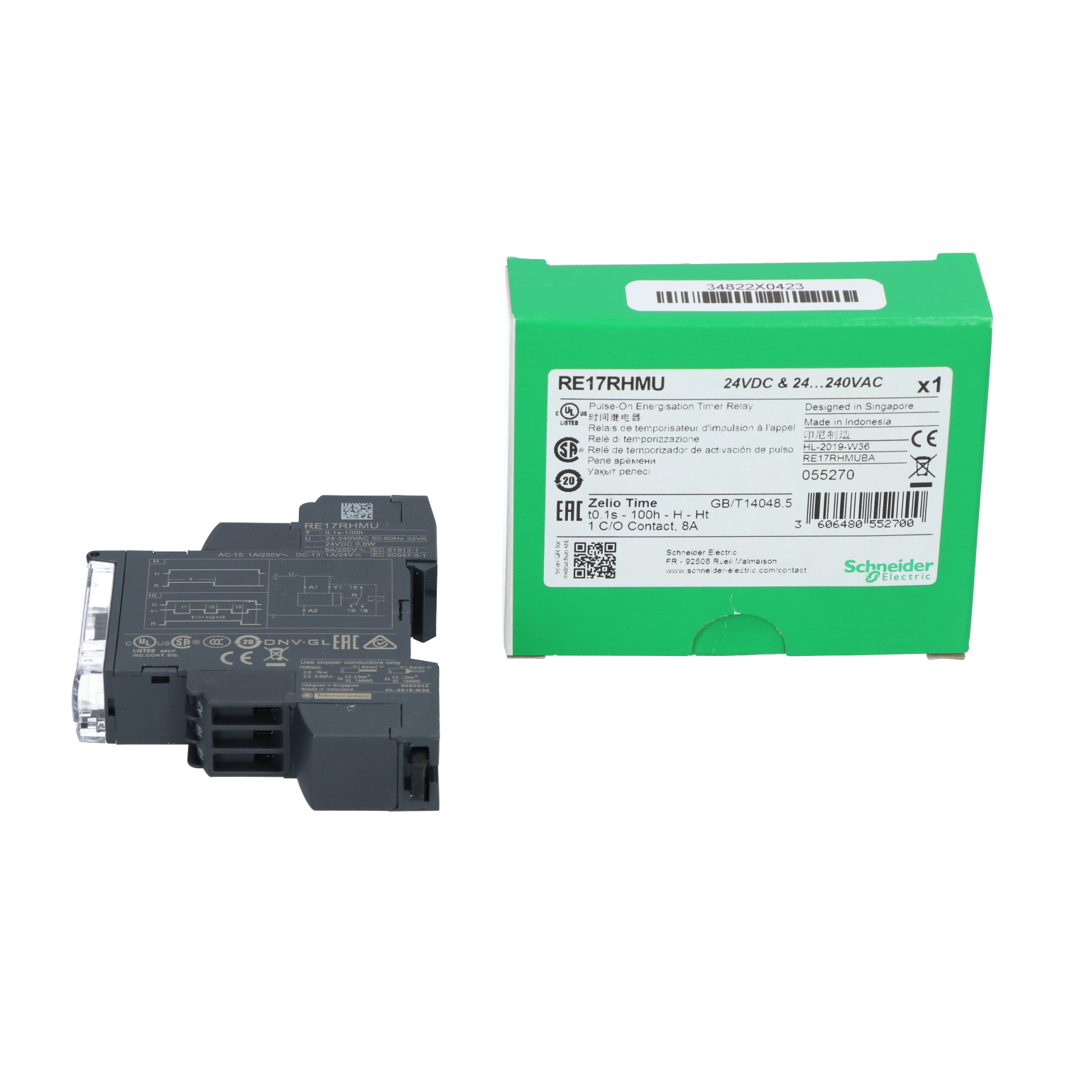 Schneider Electric RE17RHMU Time Relay New NFP